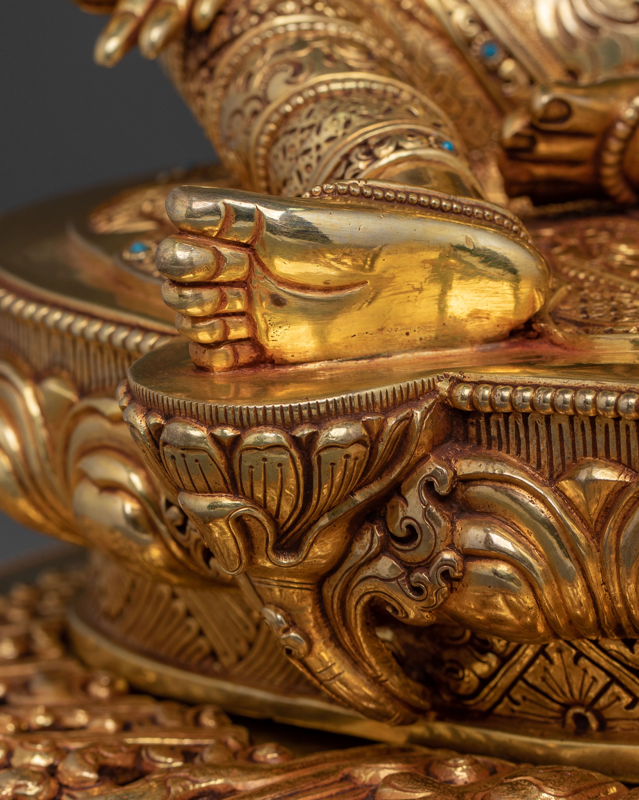 Shyama Tara Statue on Throne | Altar Home Decor
