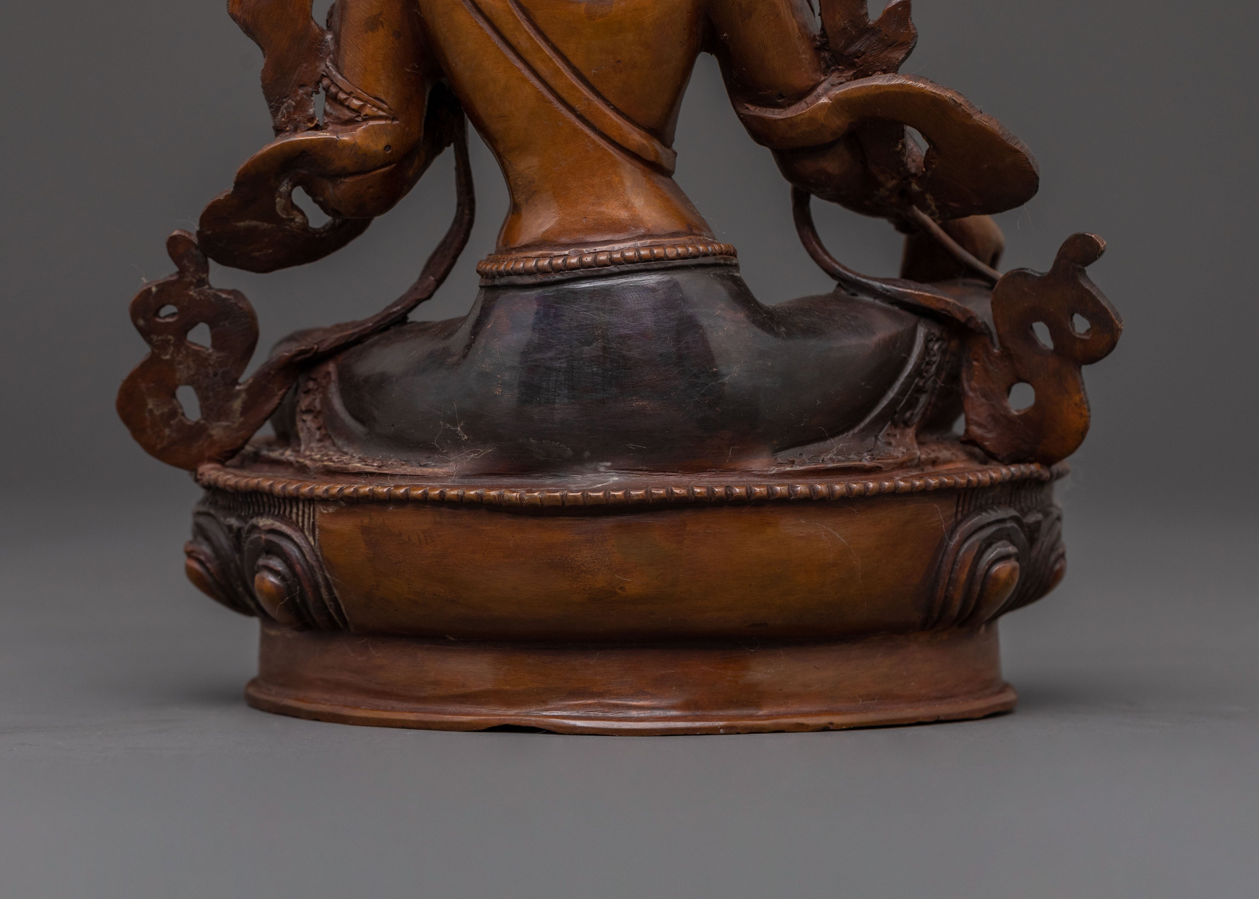 Green Tara Divine Figure | Blessing Statue