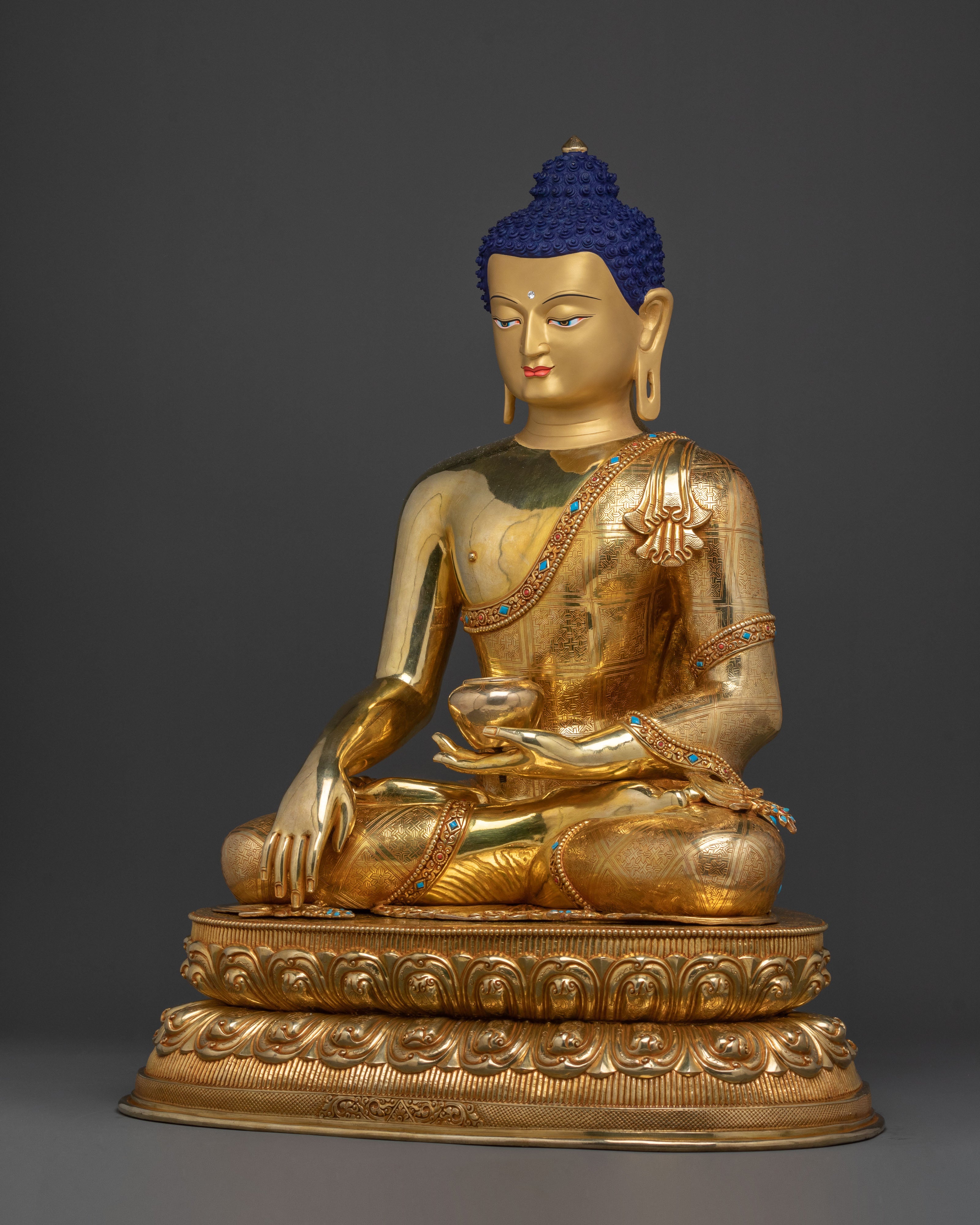 Shakyamuni Buddha Mindfulness Meditation Statue