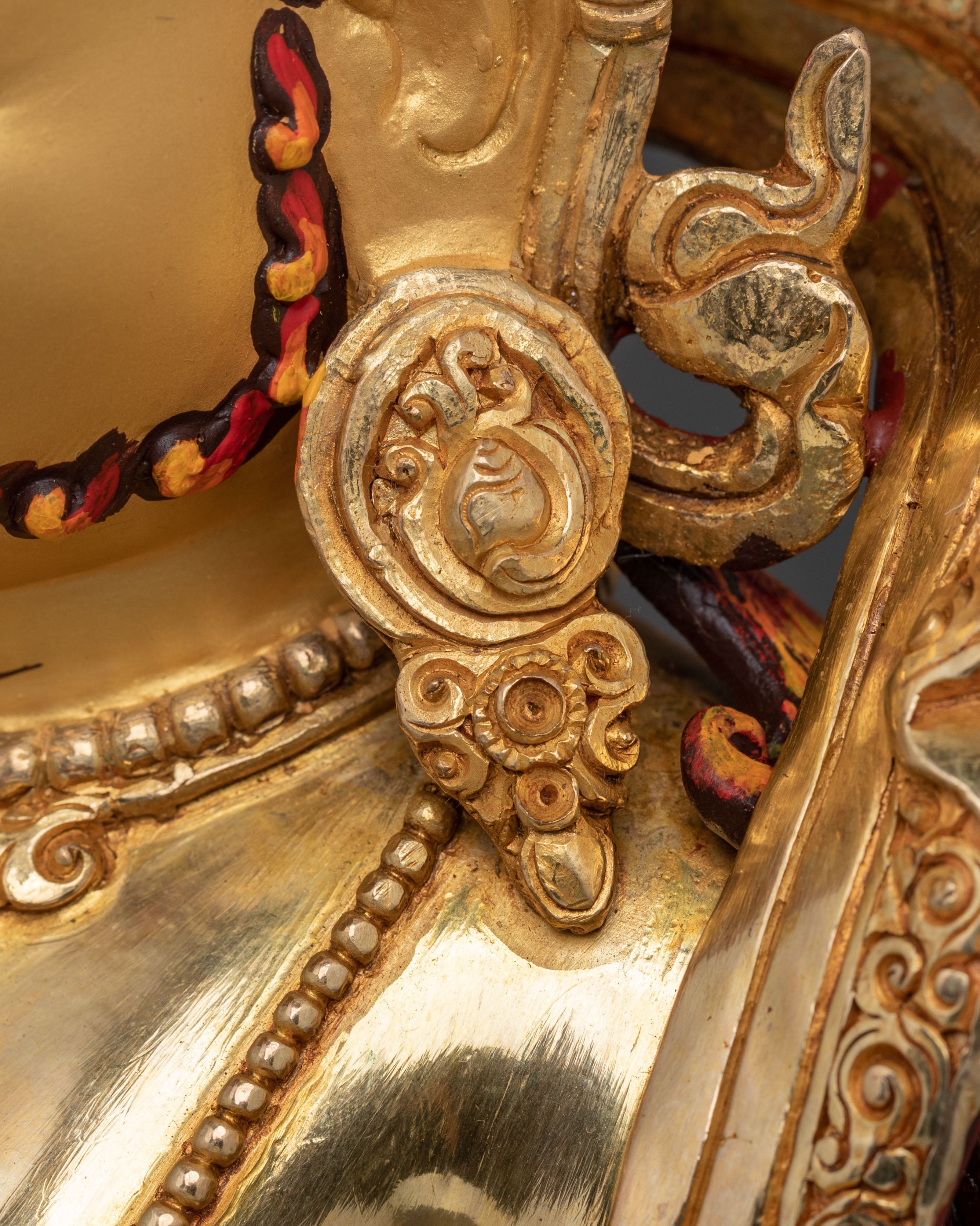 Dzambhala Statue: The Golden God of Wealth