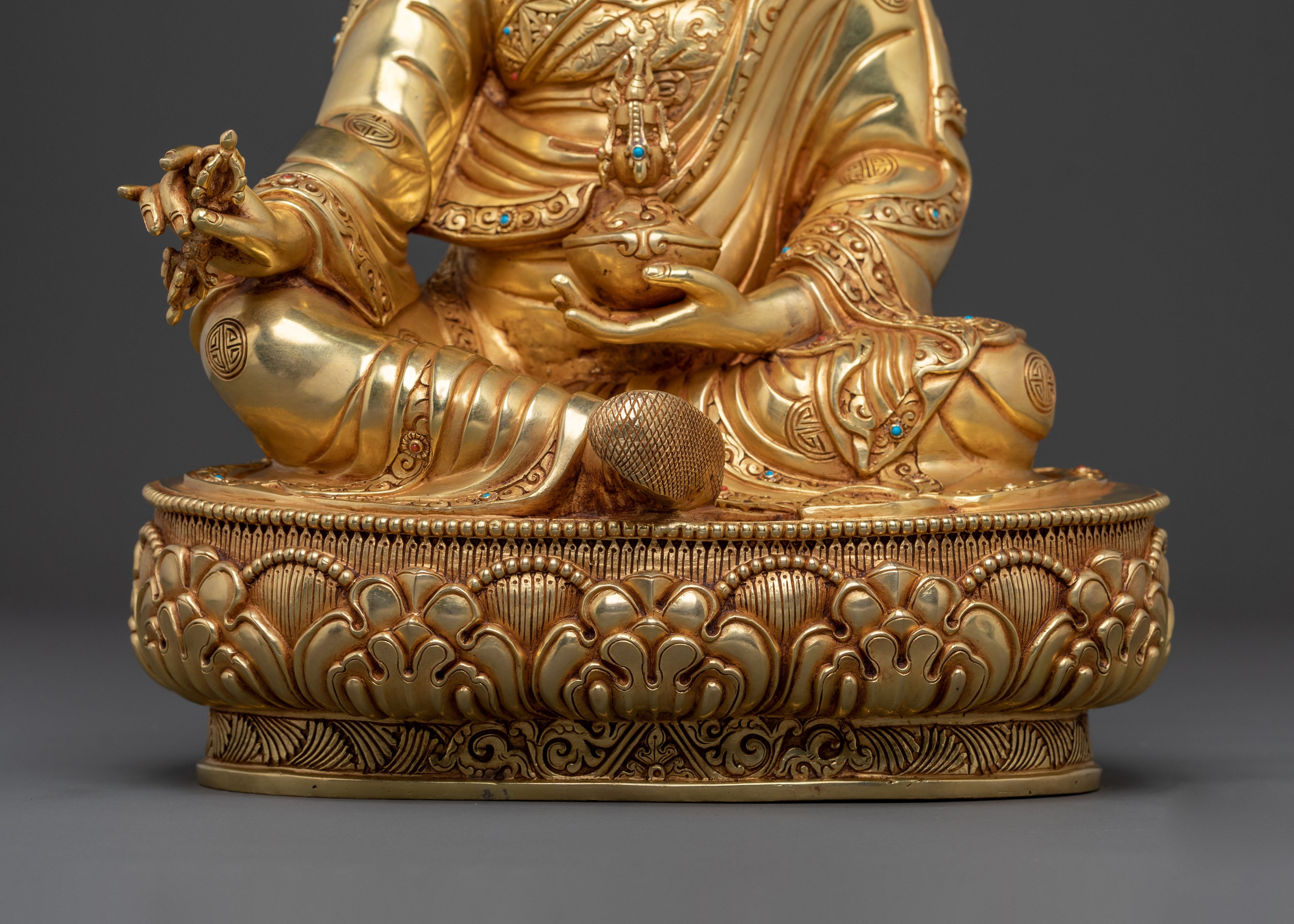 Guru Rinpoche: Majestic Transformation Statue