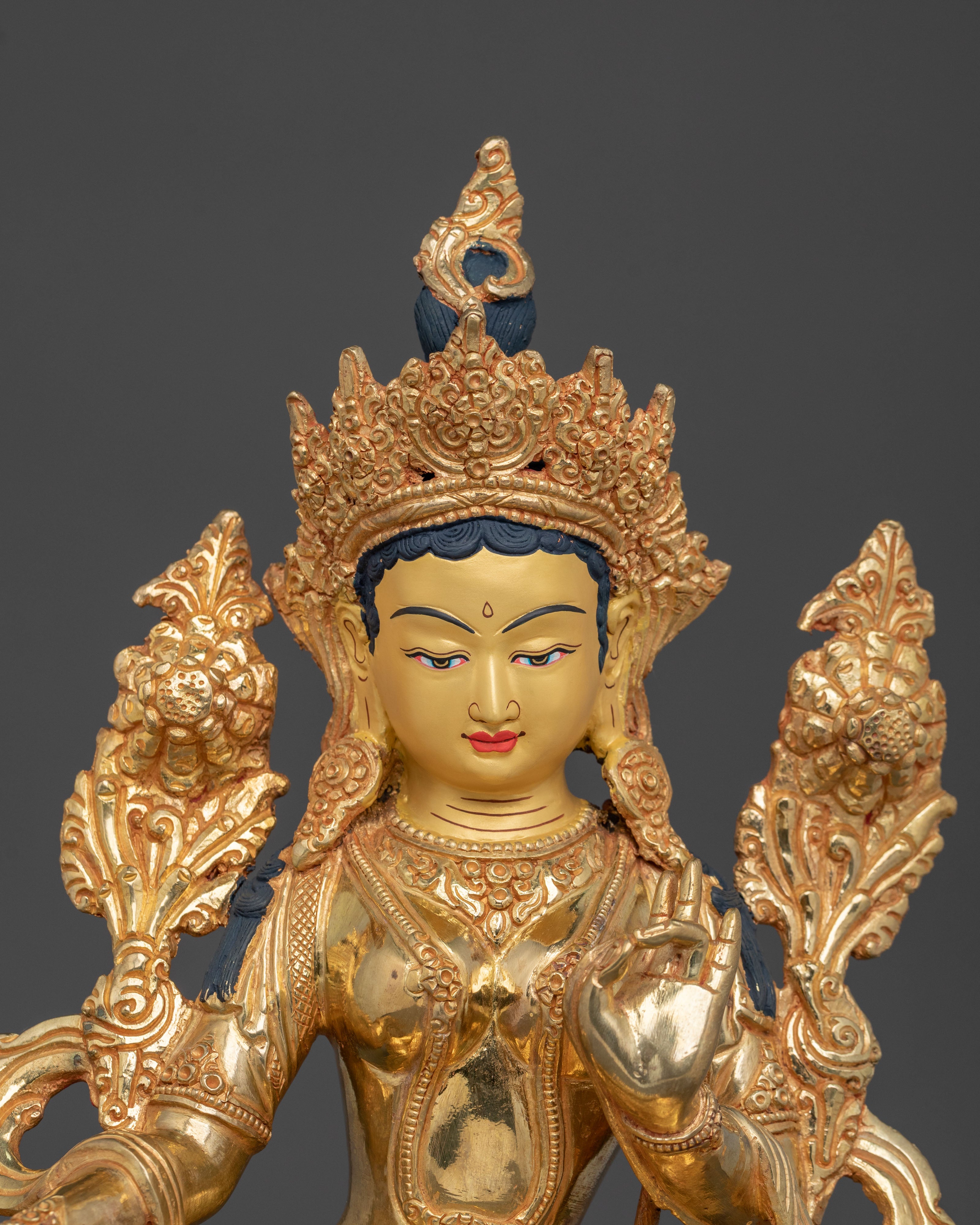 Green Tara Statue | Tibetan Buddhist Goddess