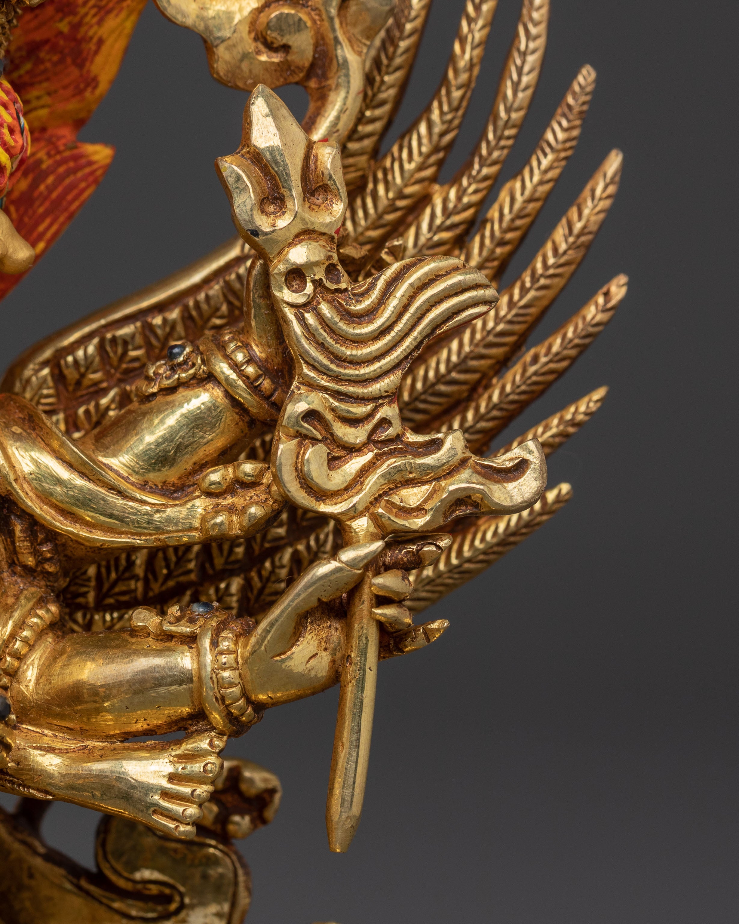 Vajrakilaya Tantric Buddha Sculpture | Buddhist Decor
