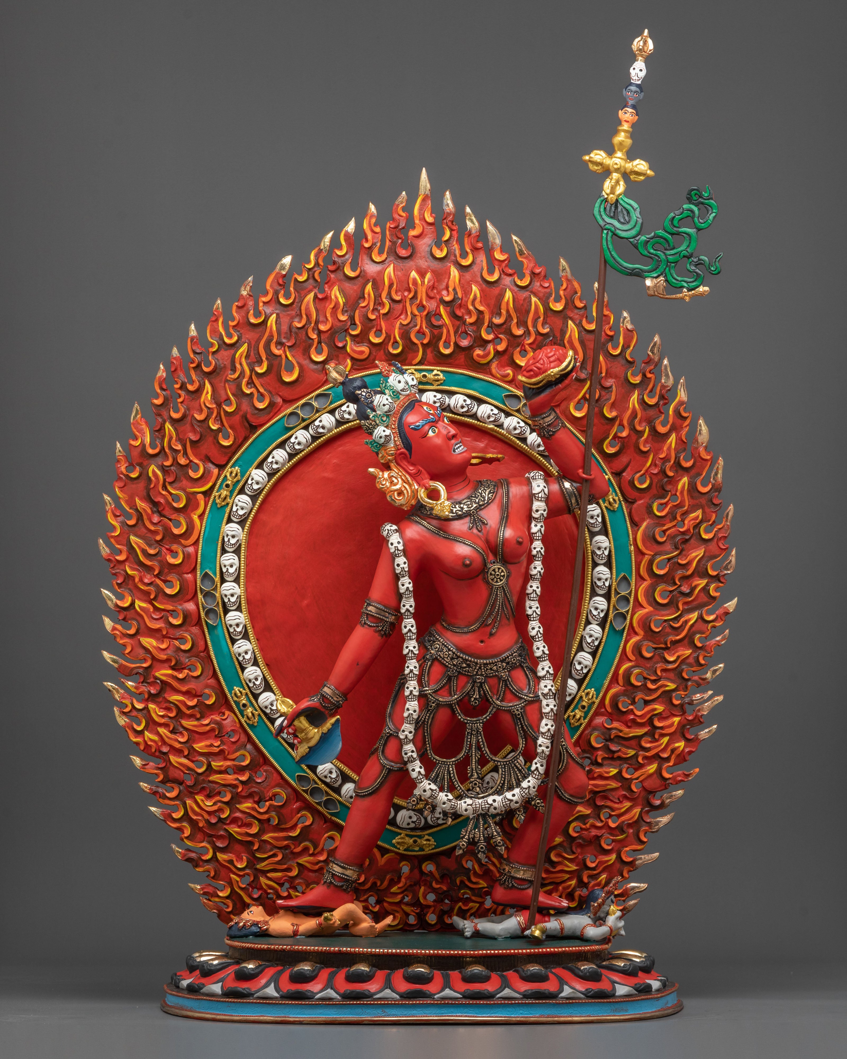 Vajrayogini Spiritual Sculpture | Wrathful Dakini of Wisdom