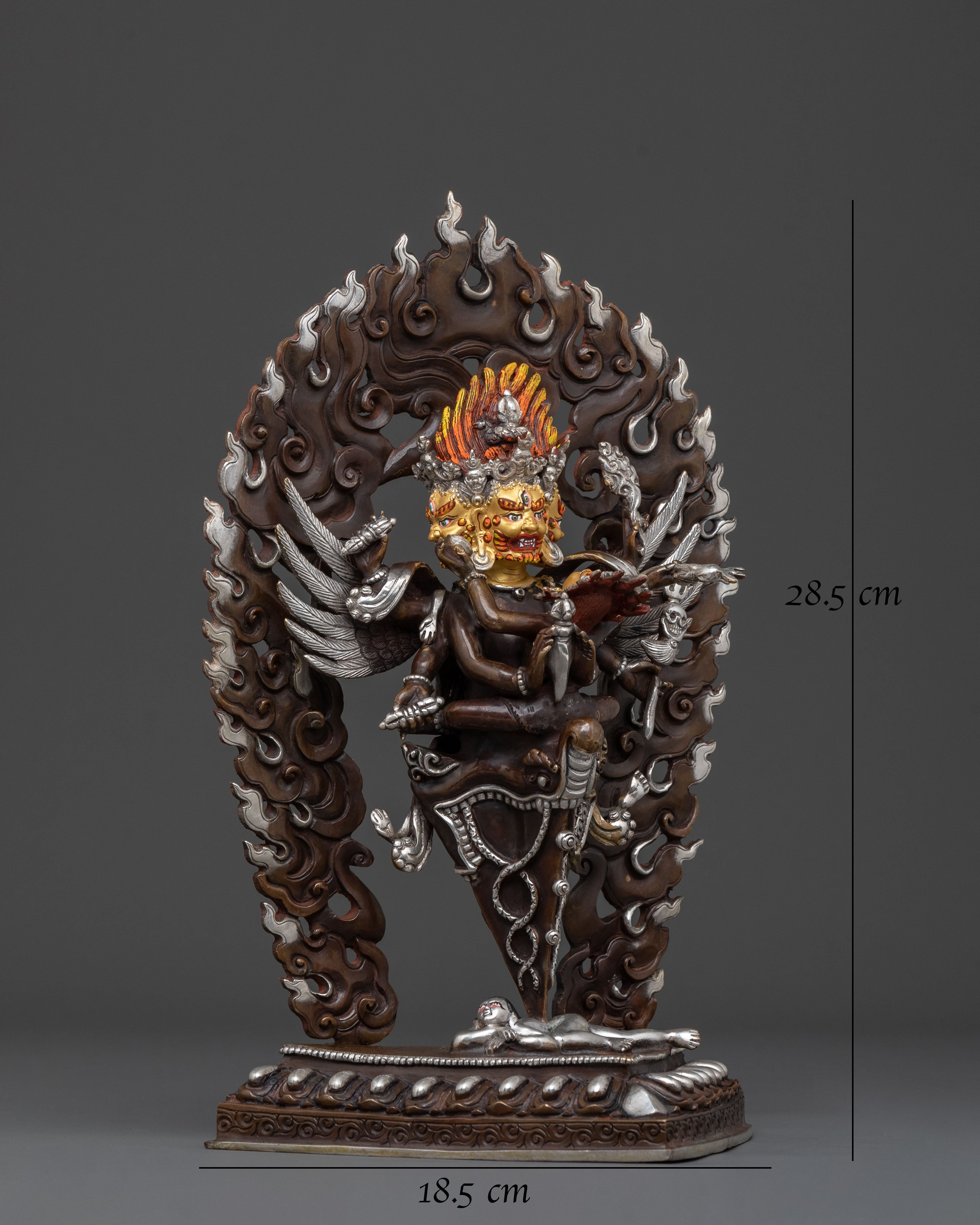 Vajrakilaya Spiritual Statue | Fierce Deity of Transformation