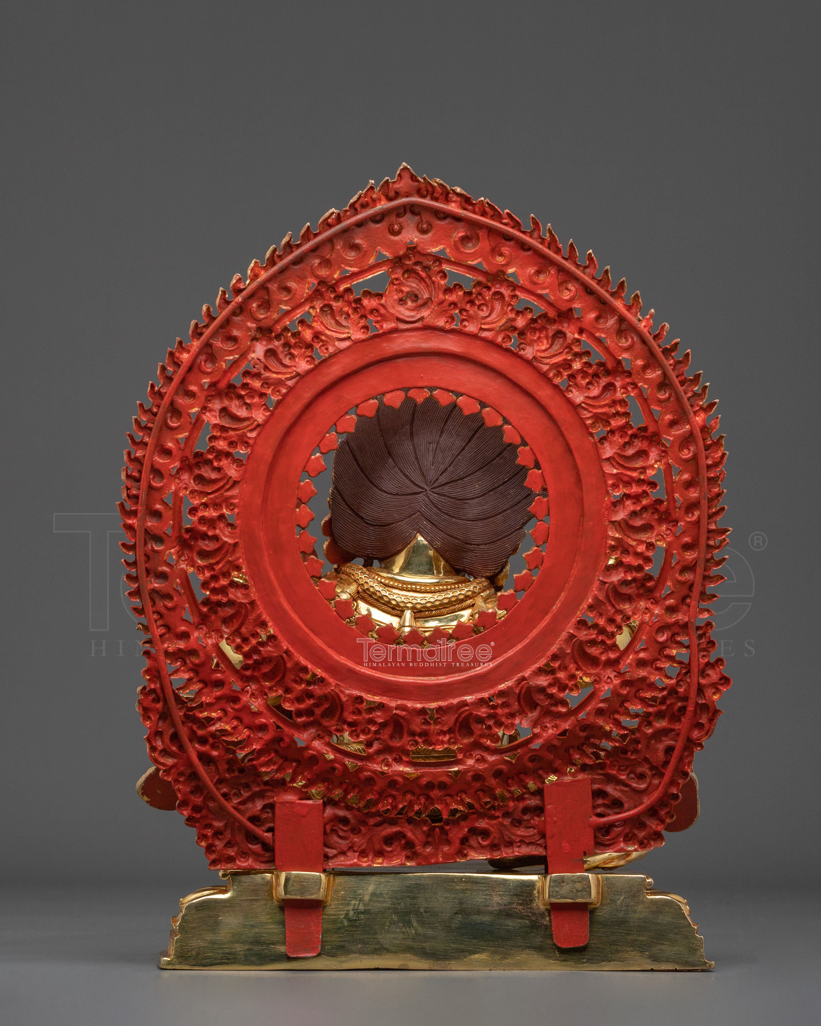 Chaturbhuja Mahakala Statue | Tibetan Buddhist Protector
