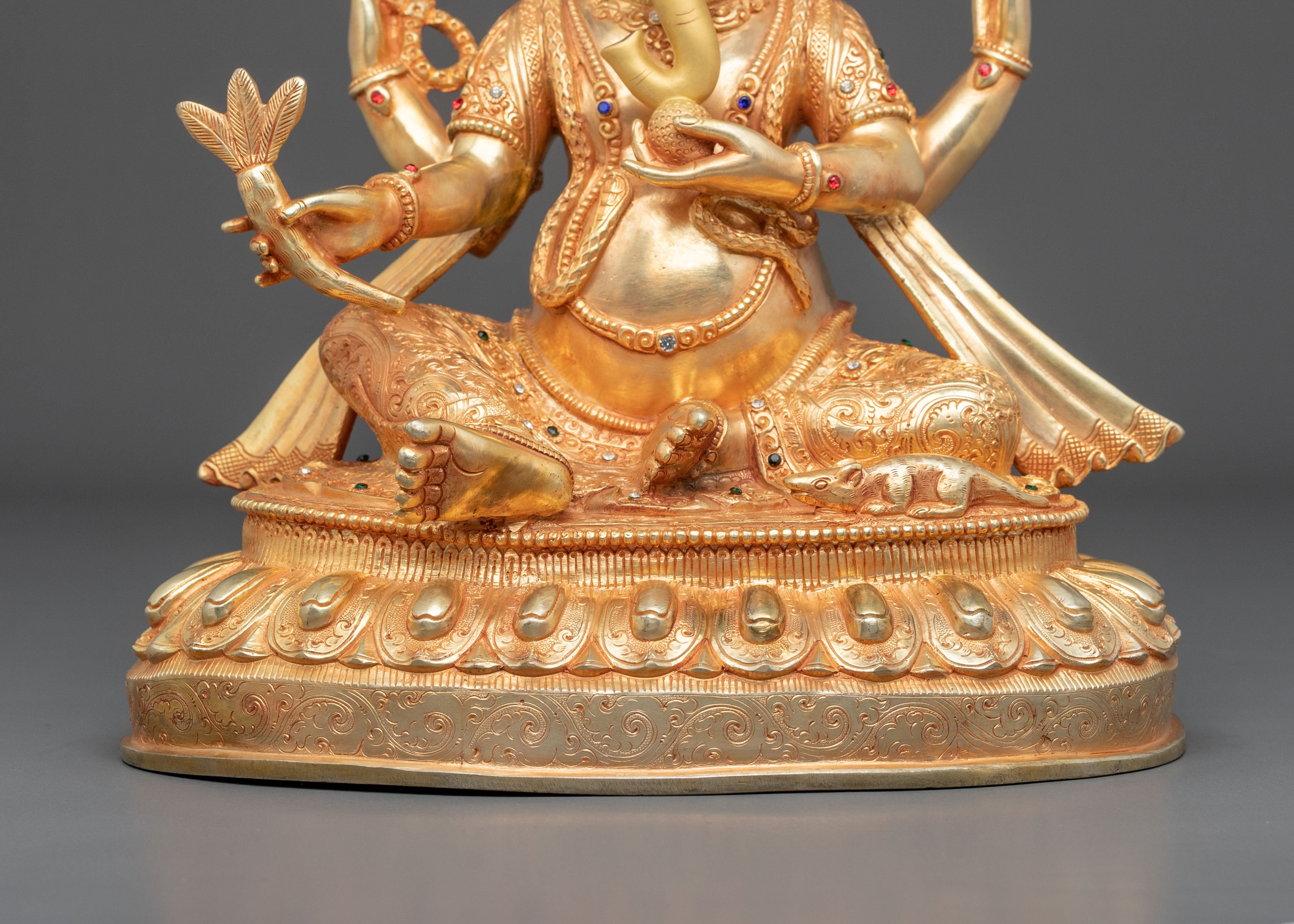 Elephant-Headed Hindu God Ganesha Statue | Home Decor