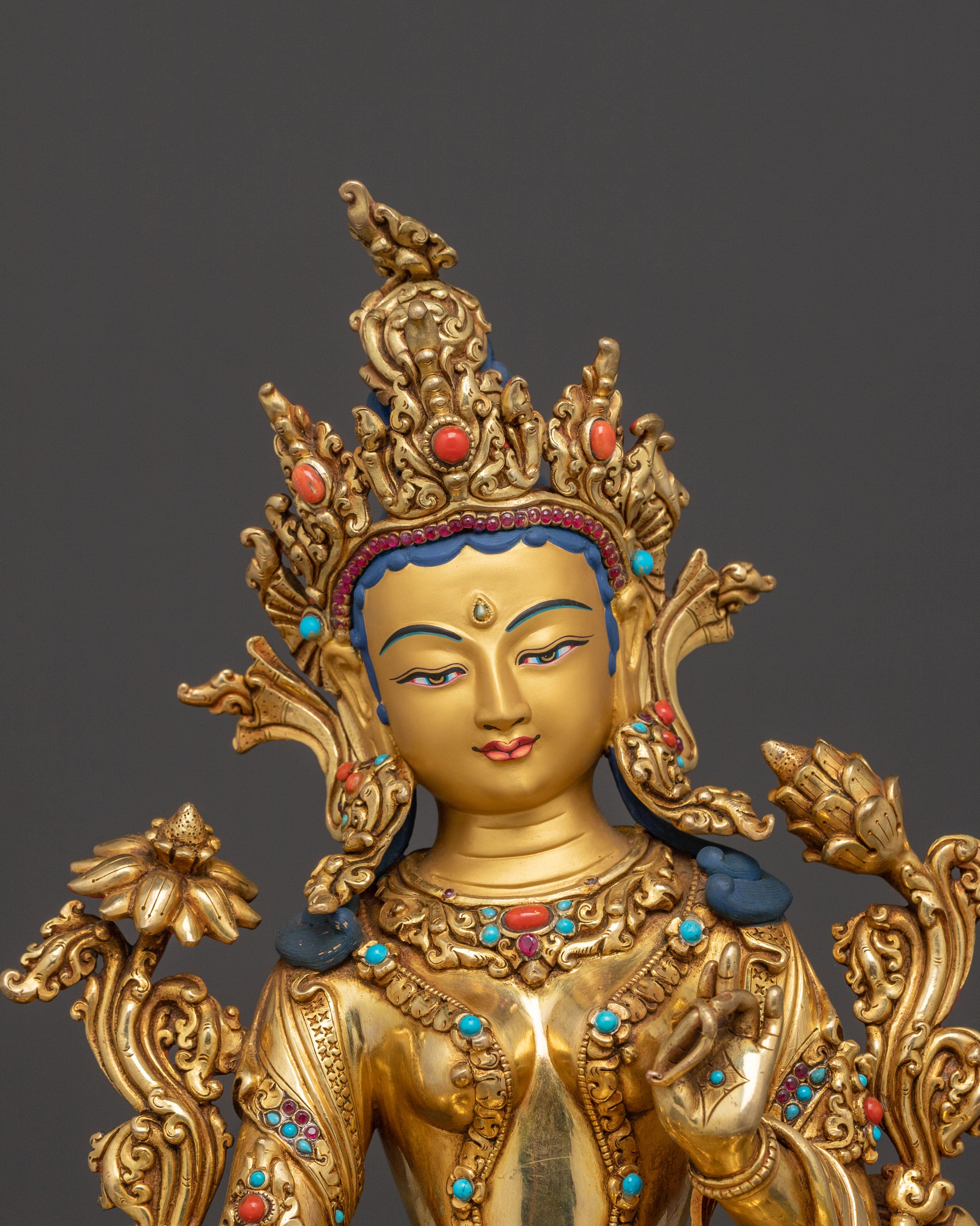 Radiant 21 Tara Spiritual Set – Gilded Copper Artistry