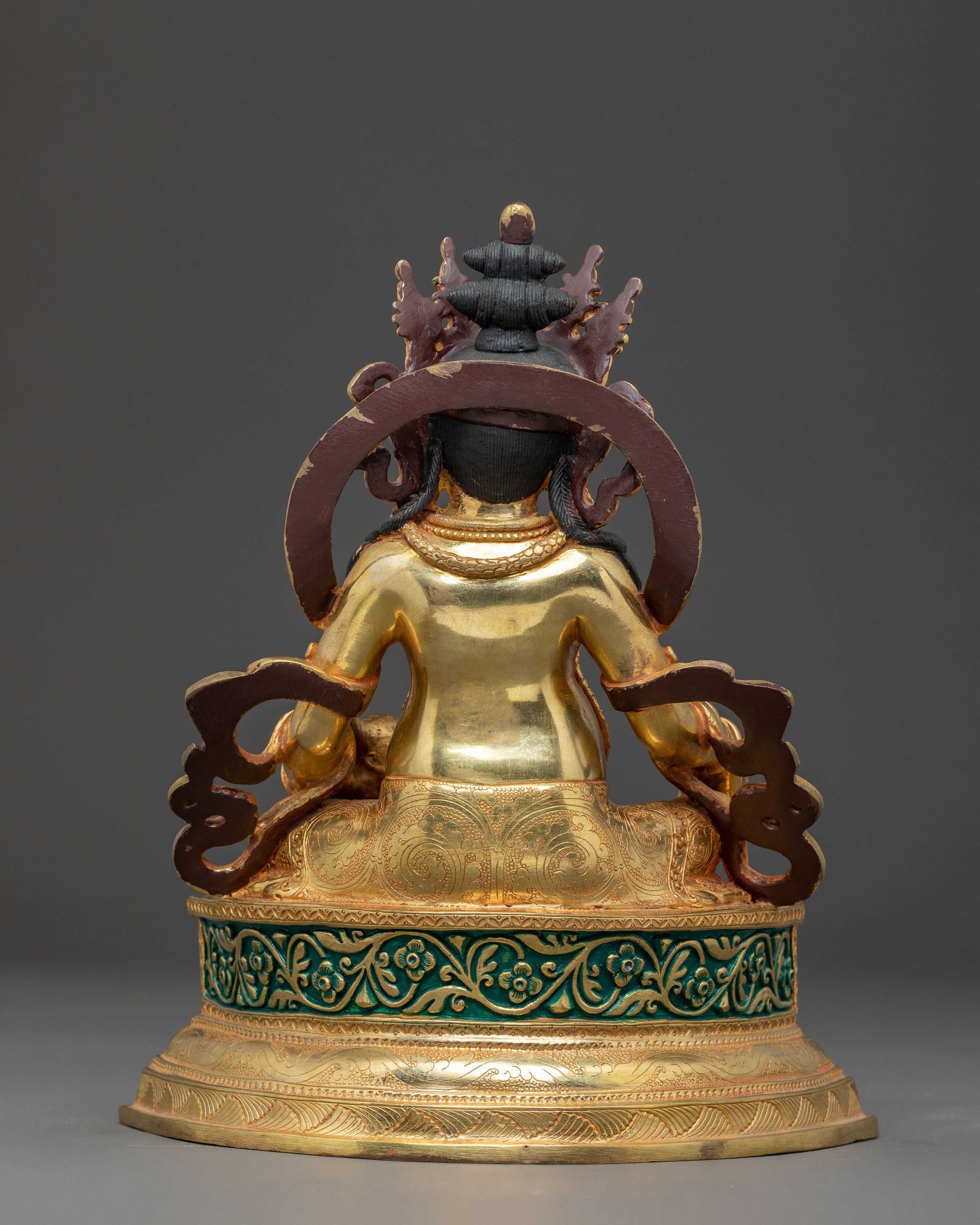 Handcrafted Wealth Icon Dzambhala Statue | Prosperity Deity