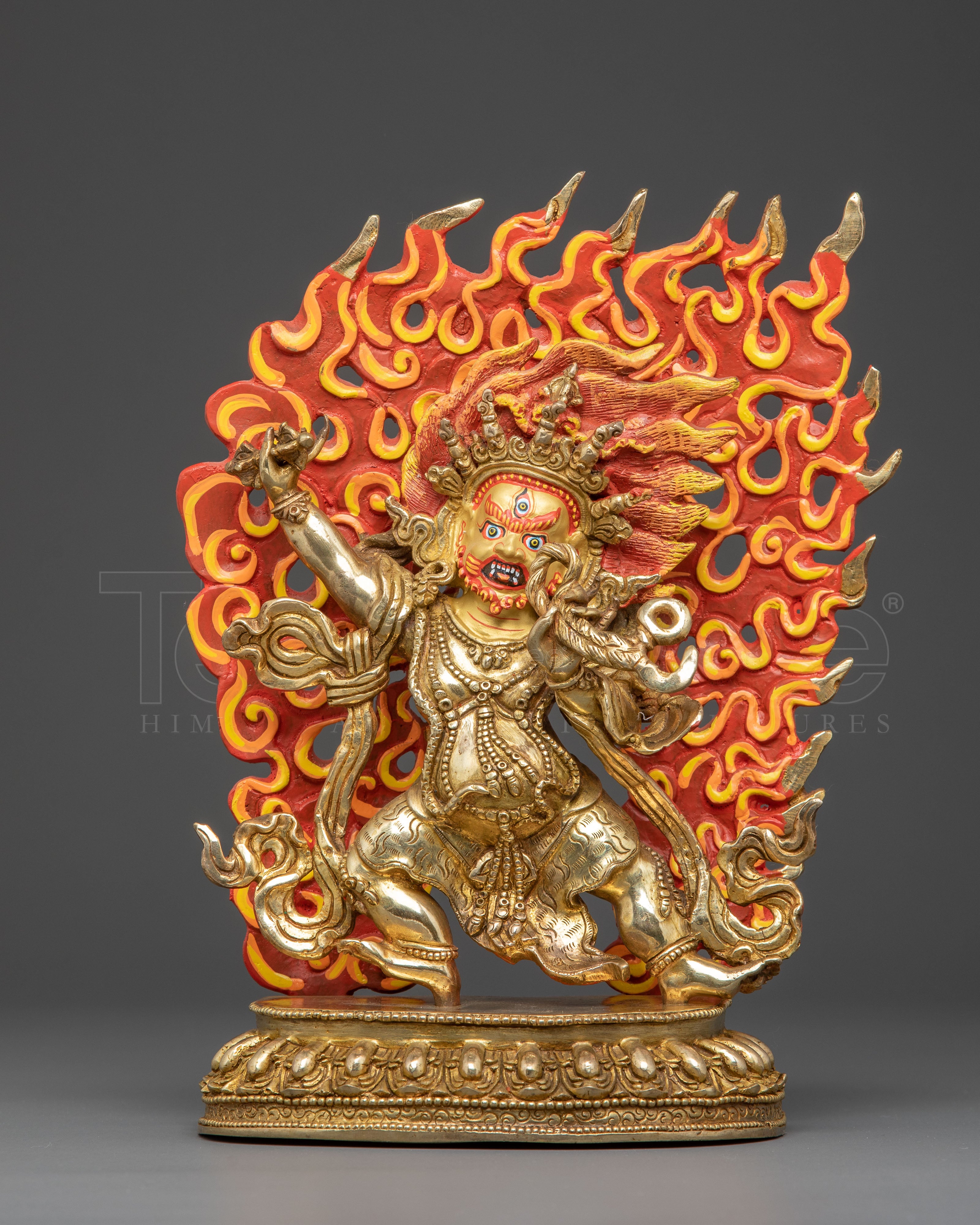 Tibetan Handcrafted Vajrapani Statue