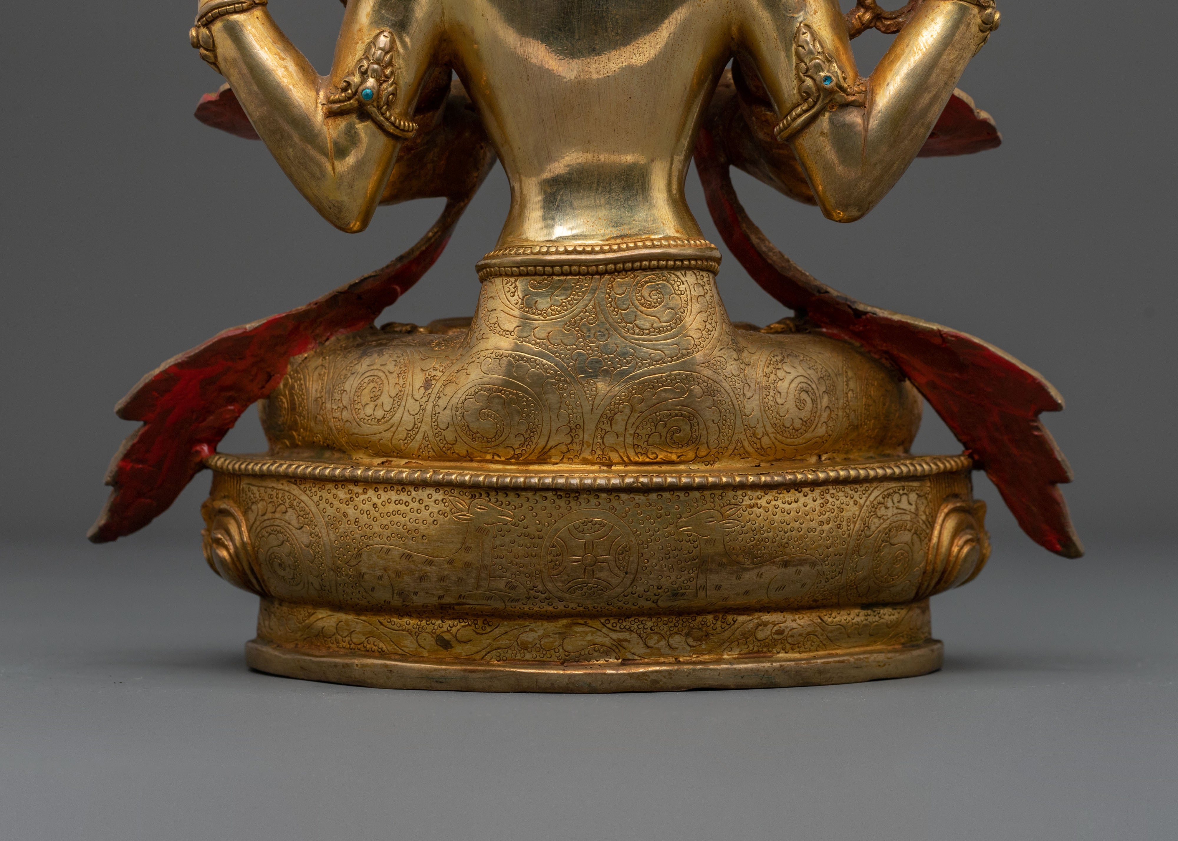 Sacred Chenrezig Copper Statue | Sacred Bodhisattva of Compassion