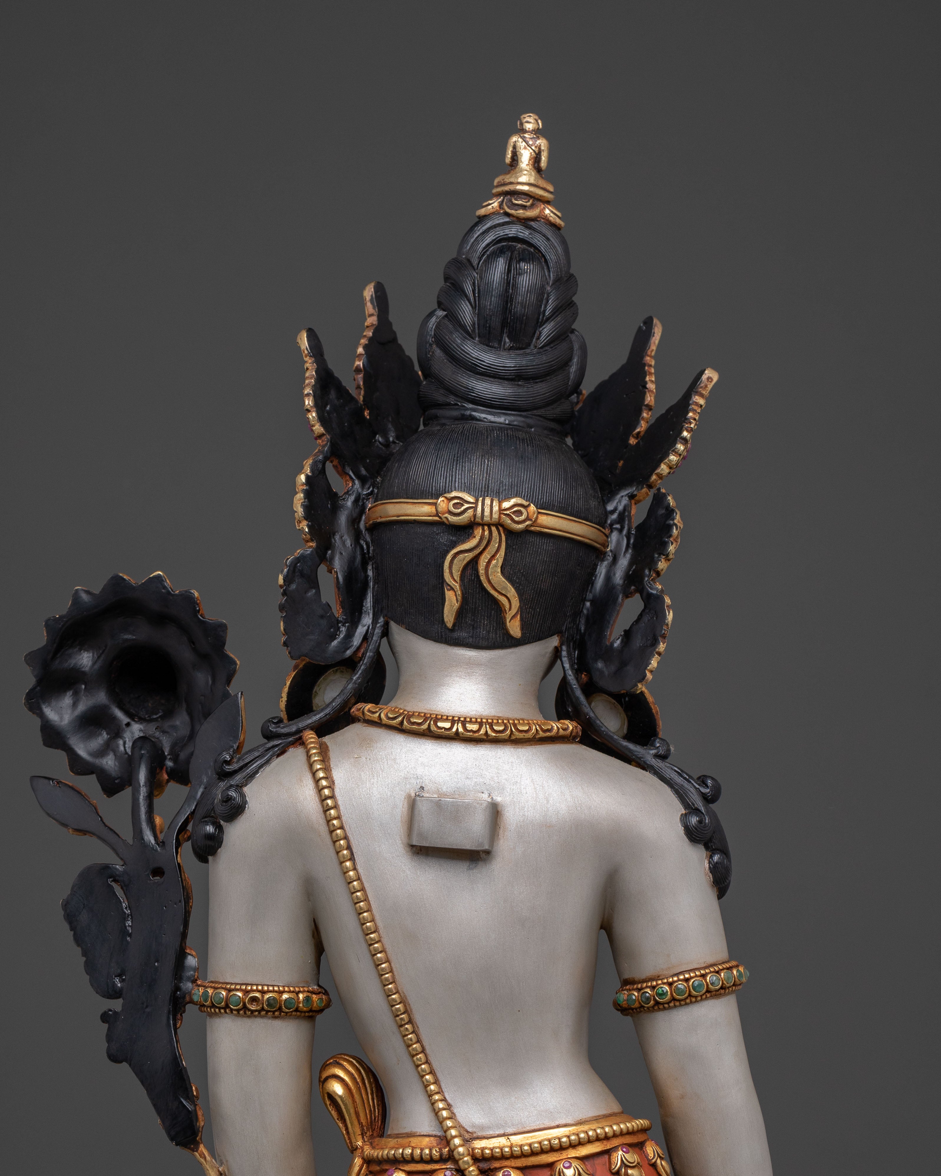 Lokeshwor Bodhisattva Sculpture | Meditation Altar Decor