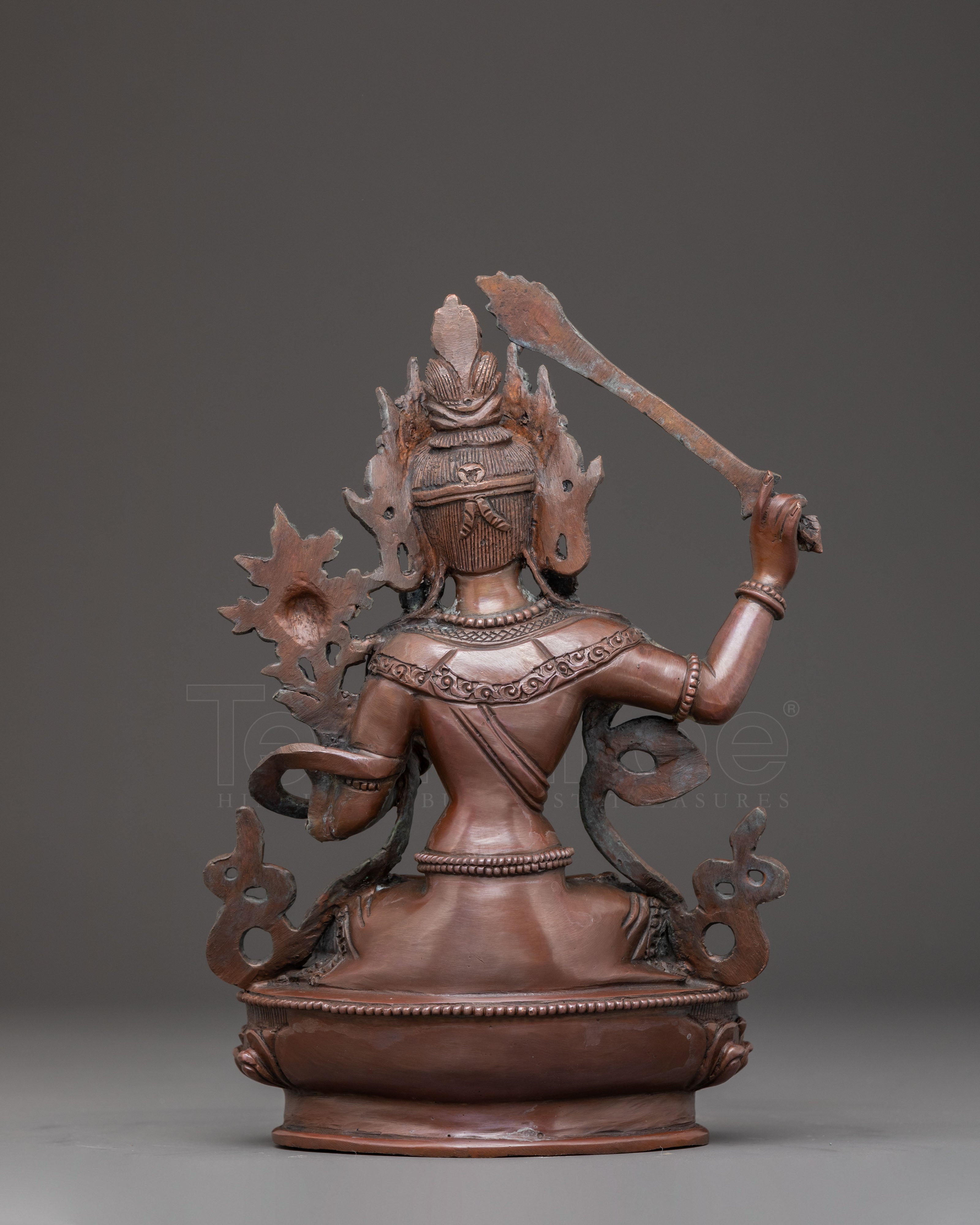 Manjushri Statue of Power and Wisdom | Traditional Buddhist Art