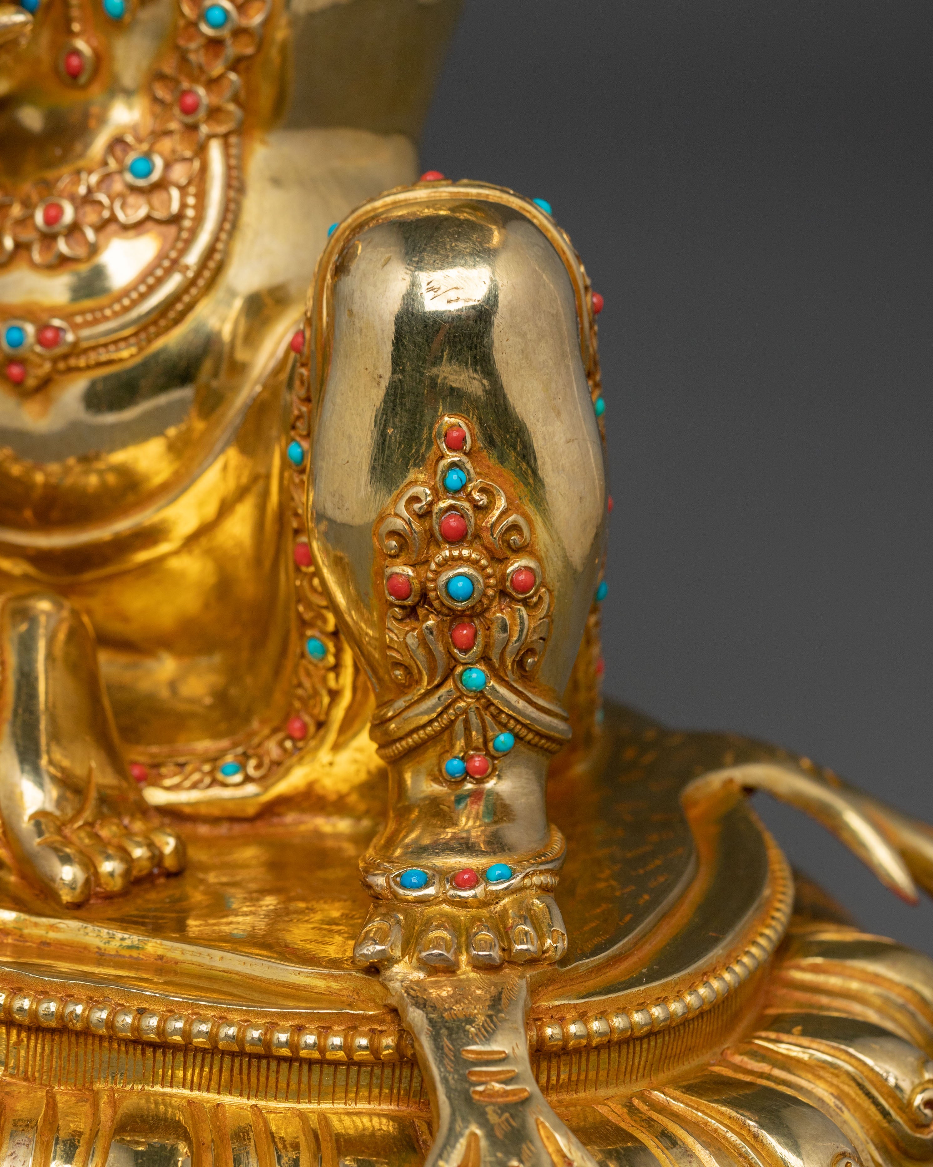 Virupa: 24K Gold Gilded Magnificent Statue