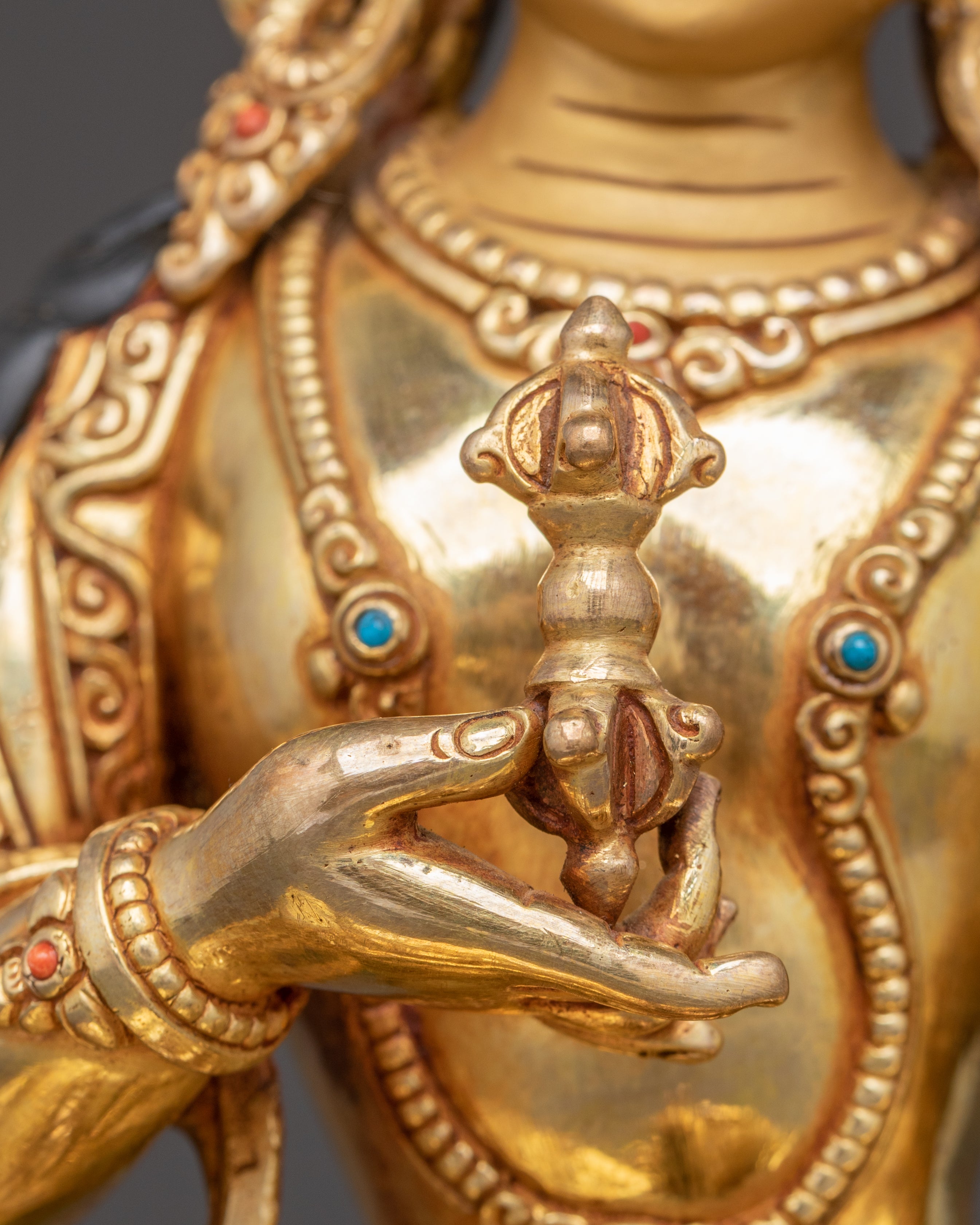 Statue of Vajrasattva, Symbol of Purification | Sacred Buddhist Deity for Altar