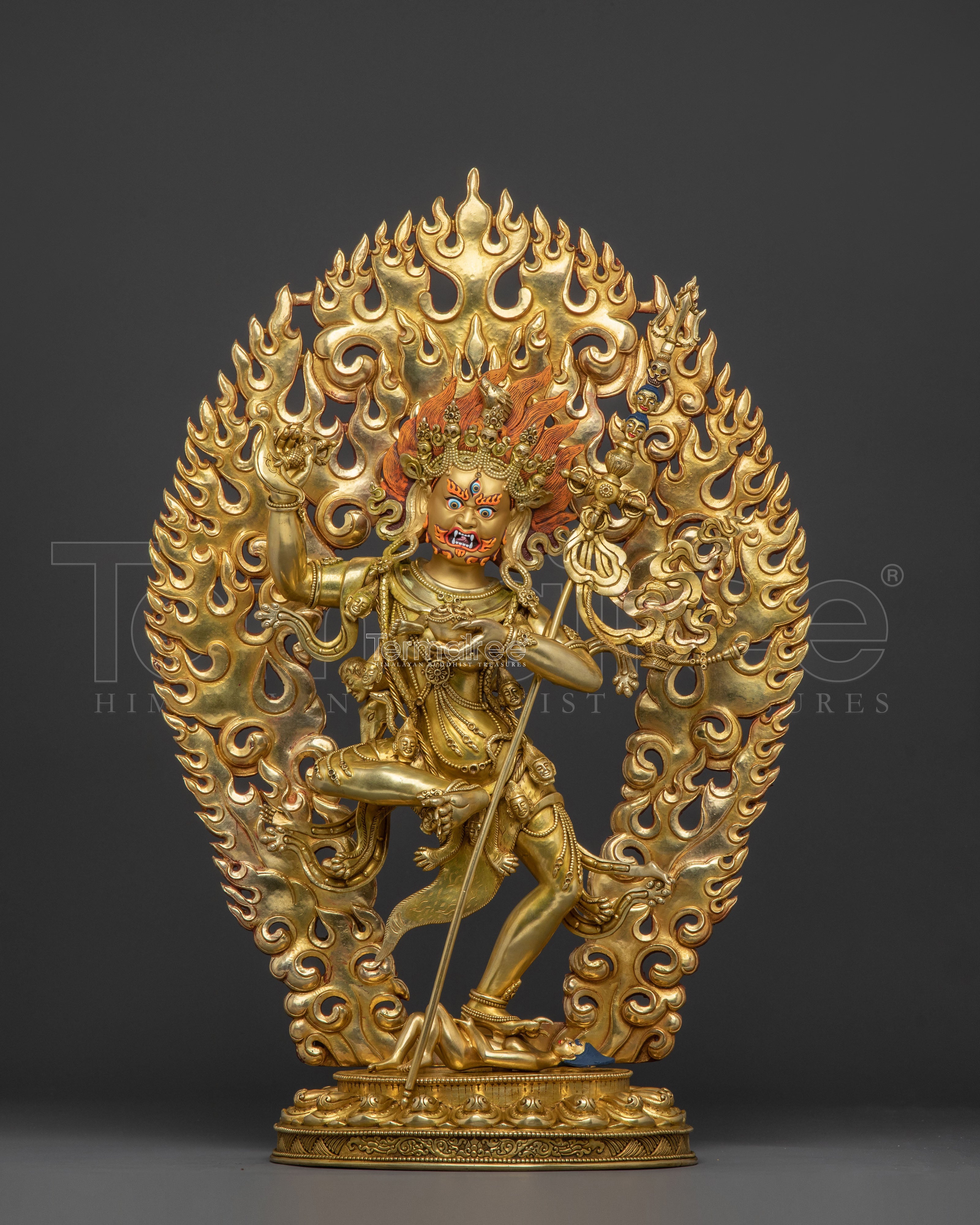 Troma Nagmo Spiritual Statue: Fierce Dakini of Transformation