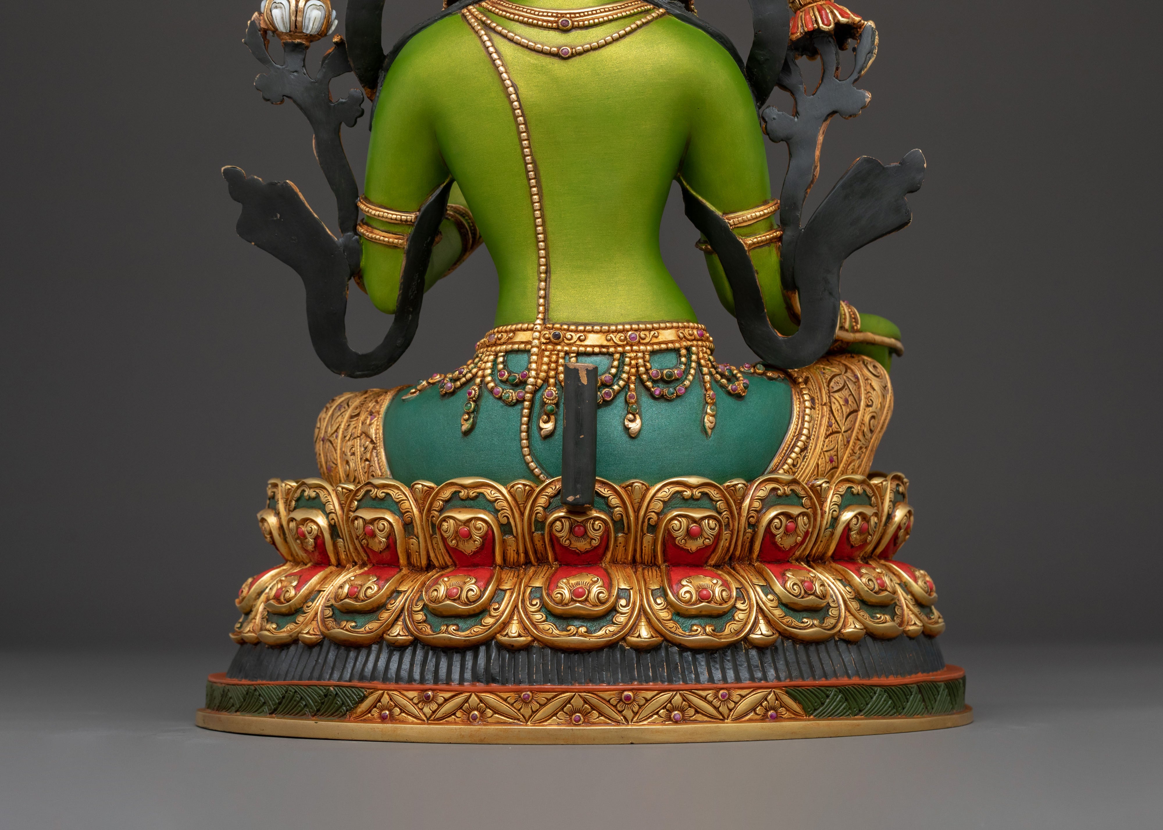 Green Tara Sculpture: Swift Protection