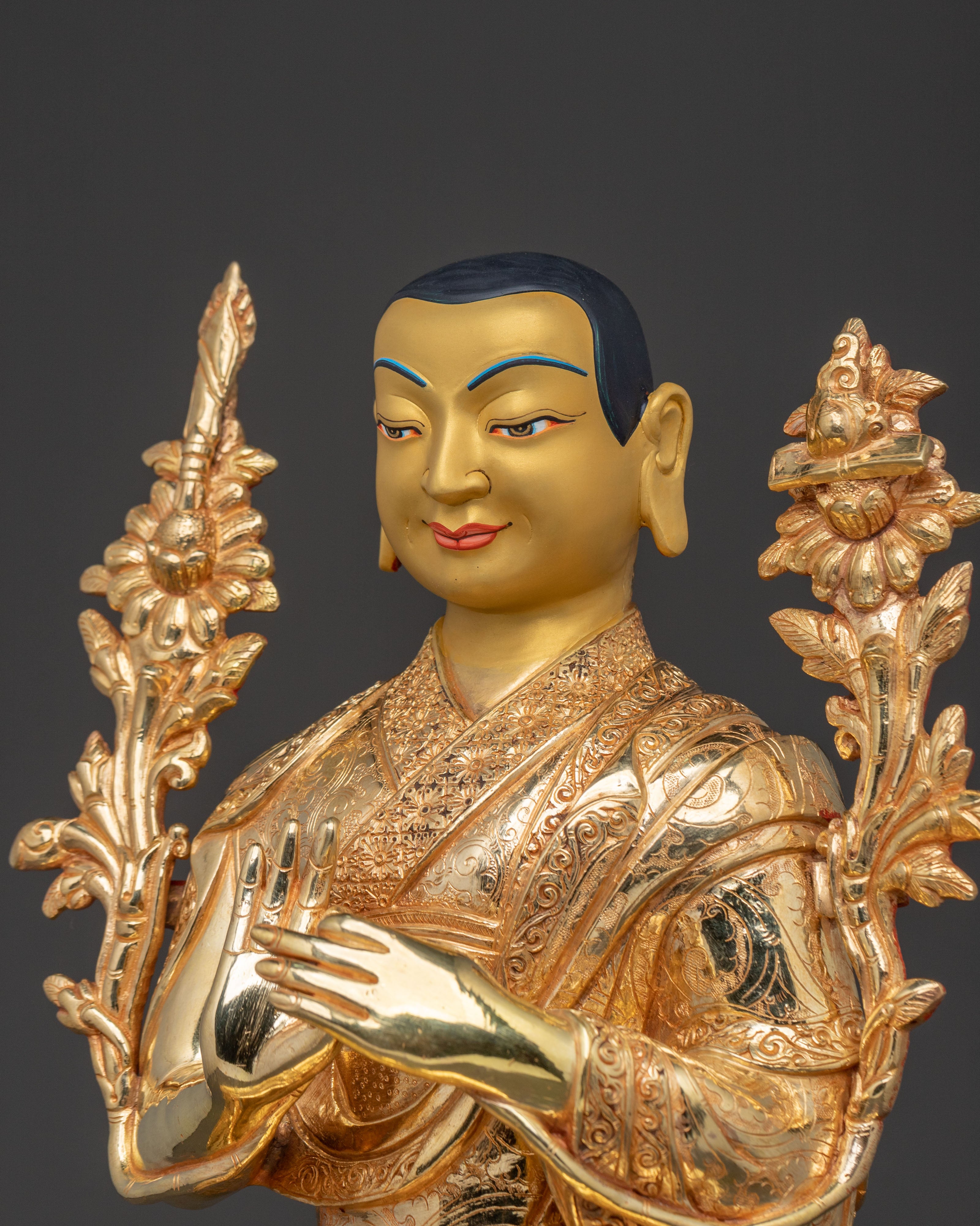Tsongkhapa Buddhist Master Statue