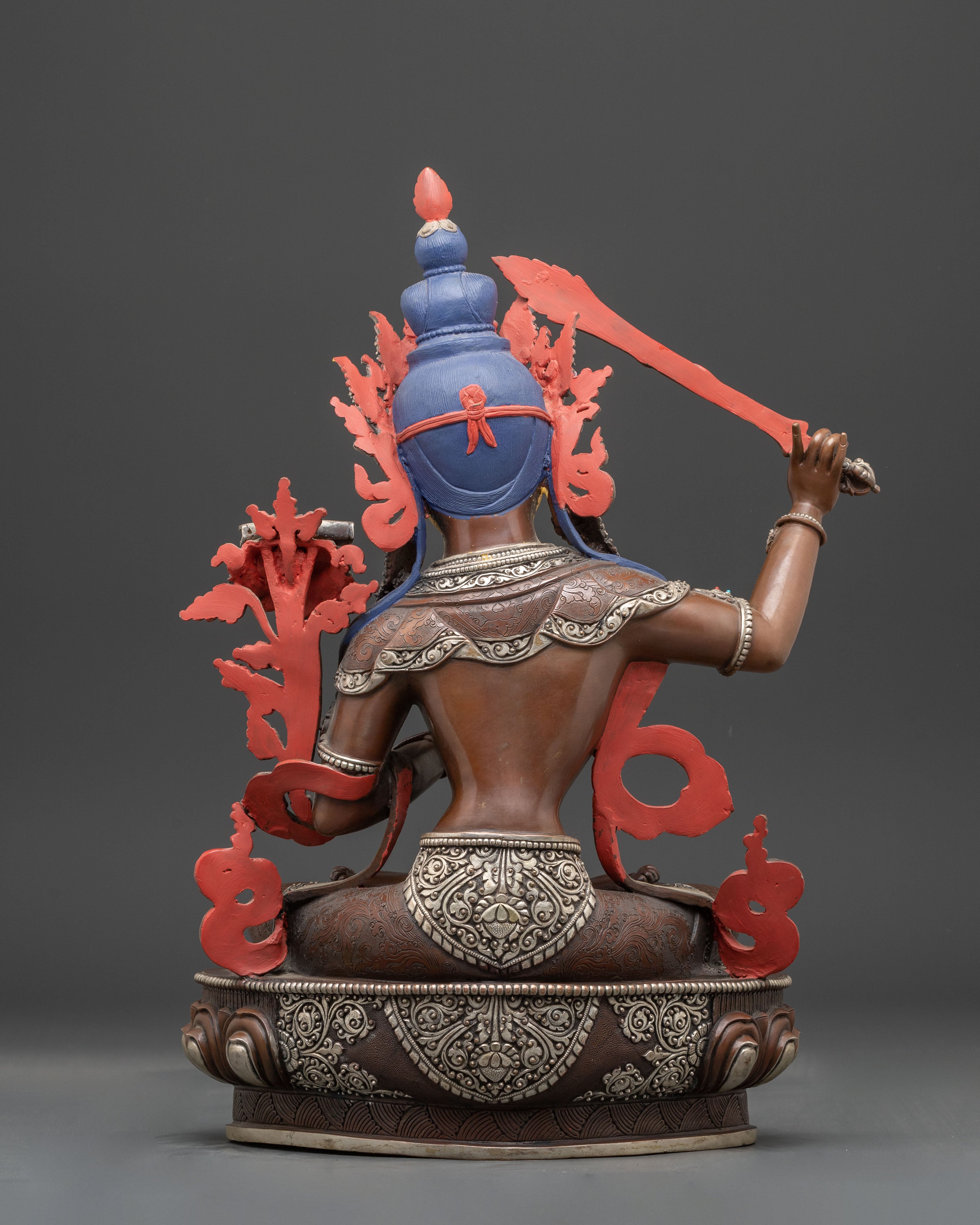 Wisdom Deity Manjushri Statue | Bodhisattva of Power and Wisdom