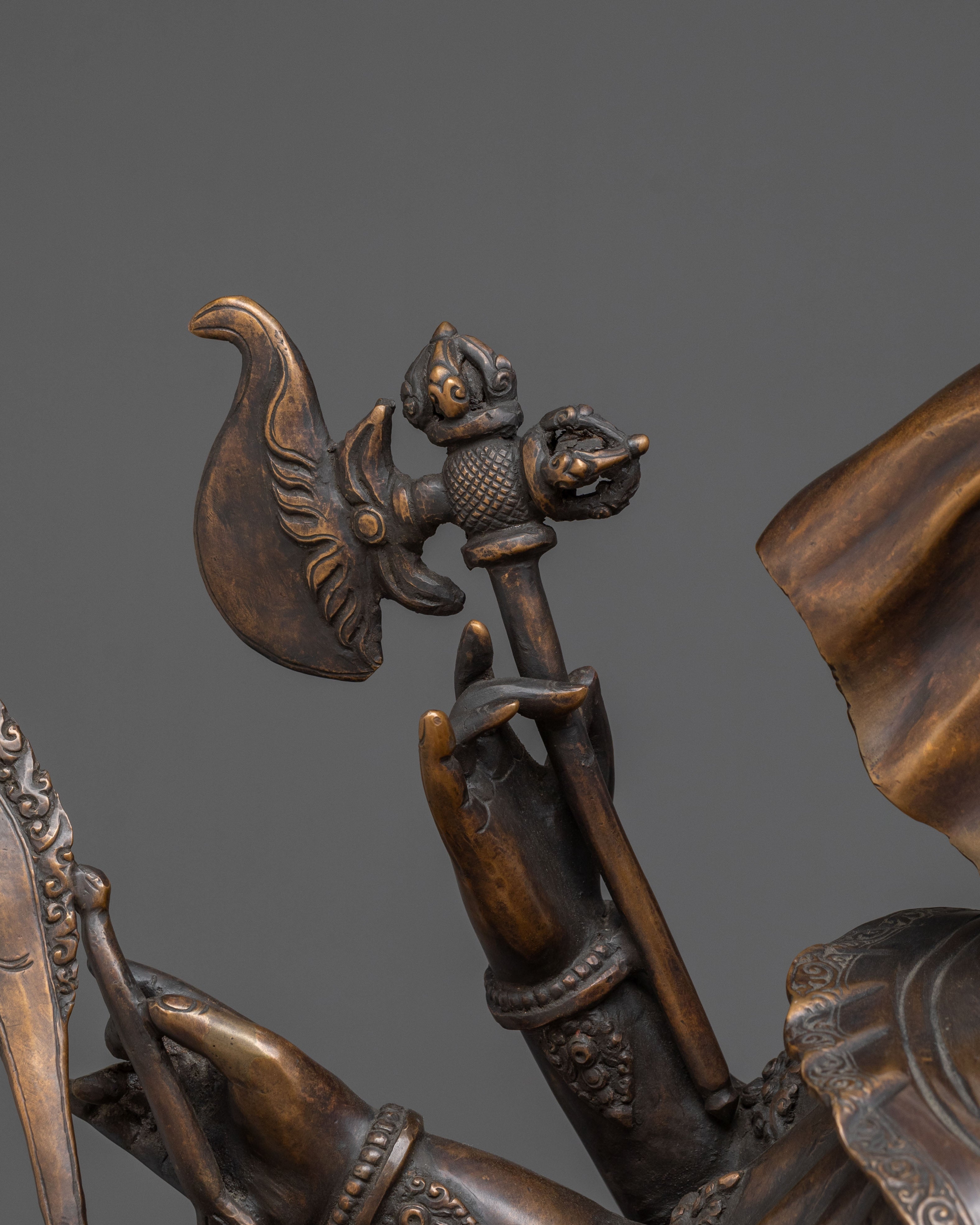 God Ganesha Statue | Handcrafted Sacred Copper Figurine