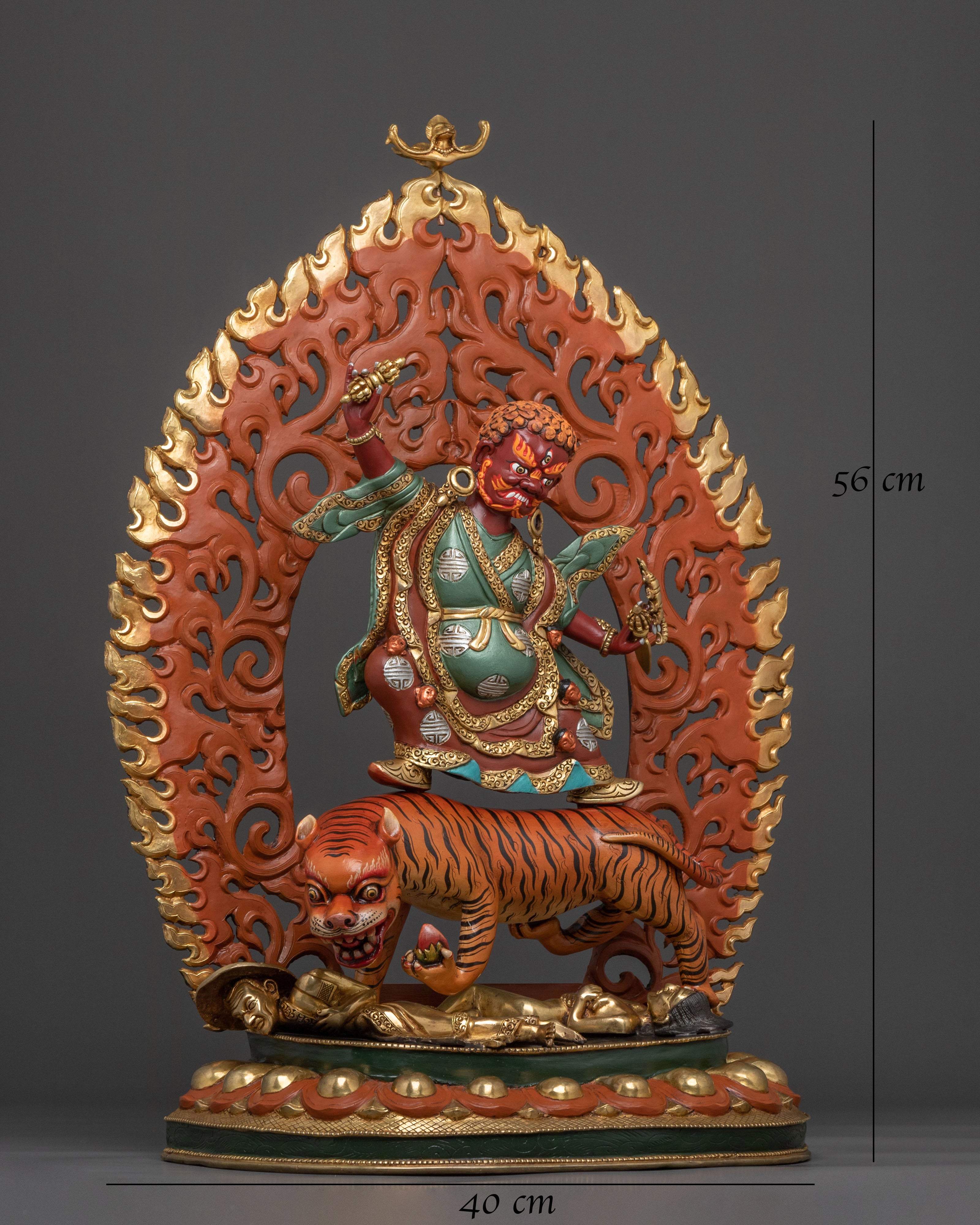 Dorje Drollo Sculpture | Tibetan Protector