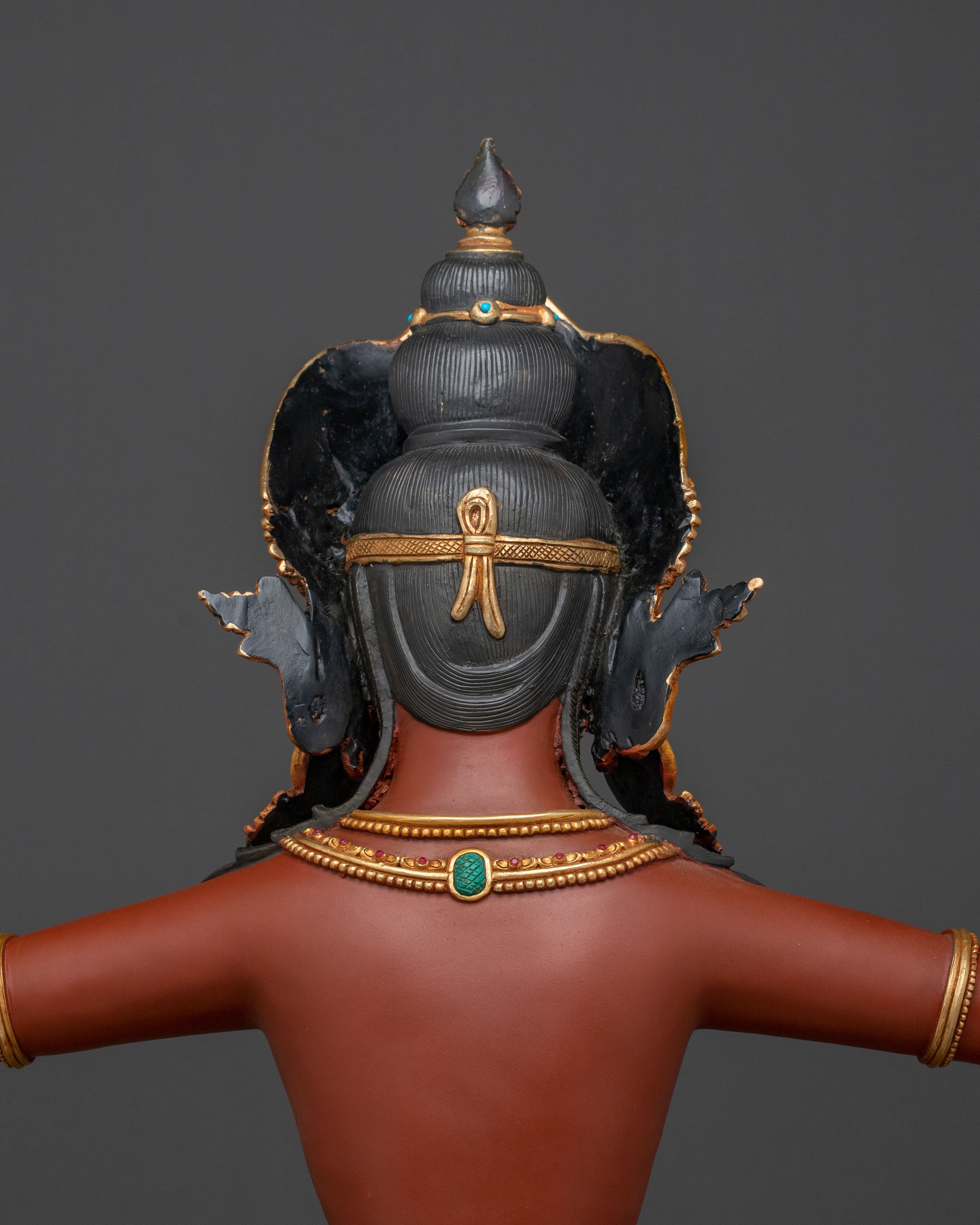 Handmade Statue of Indra: Protector of the Universe
