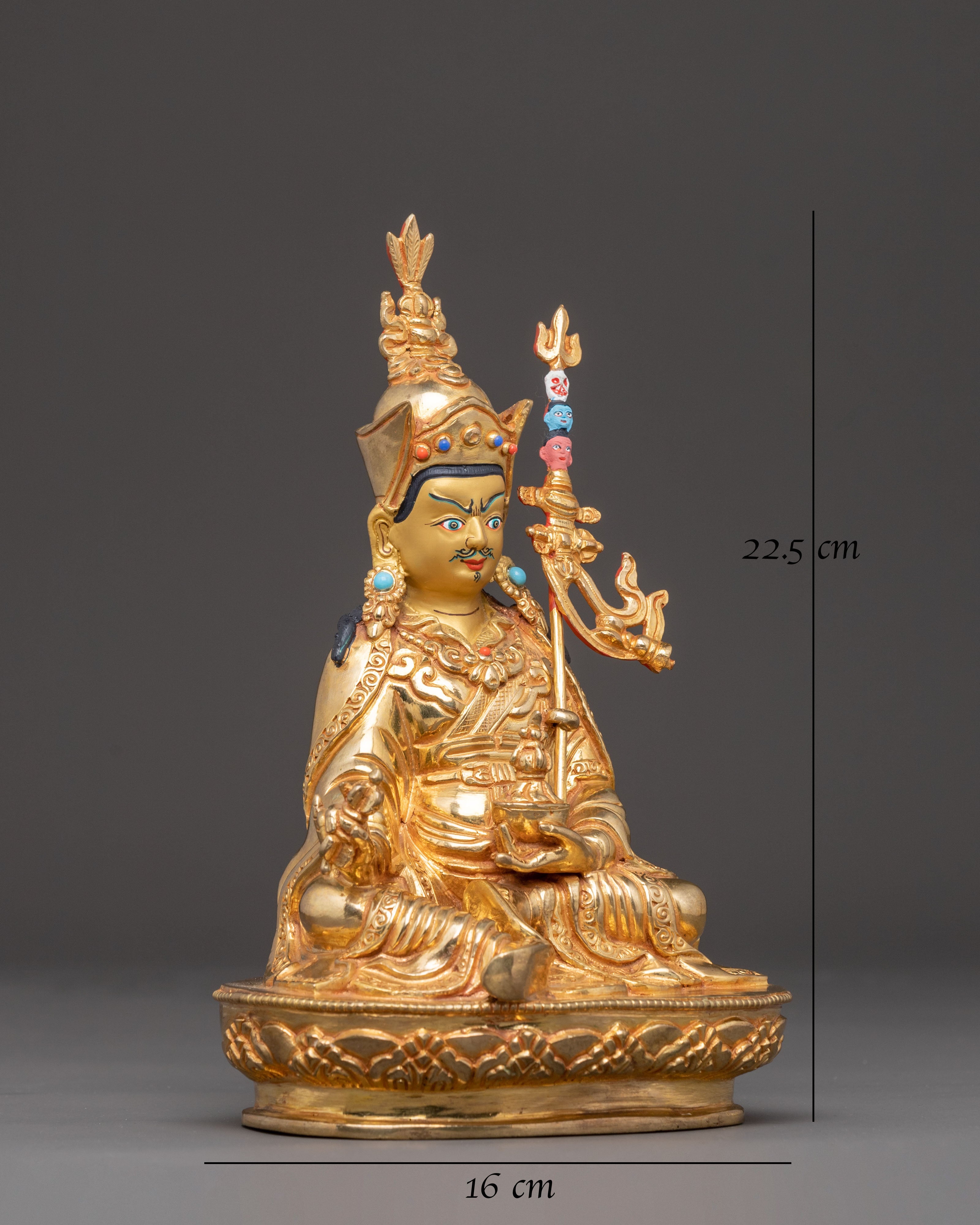 Handcrafted Guru Rinpoche Artwork | Lotus-Born Master