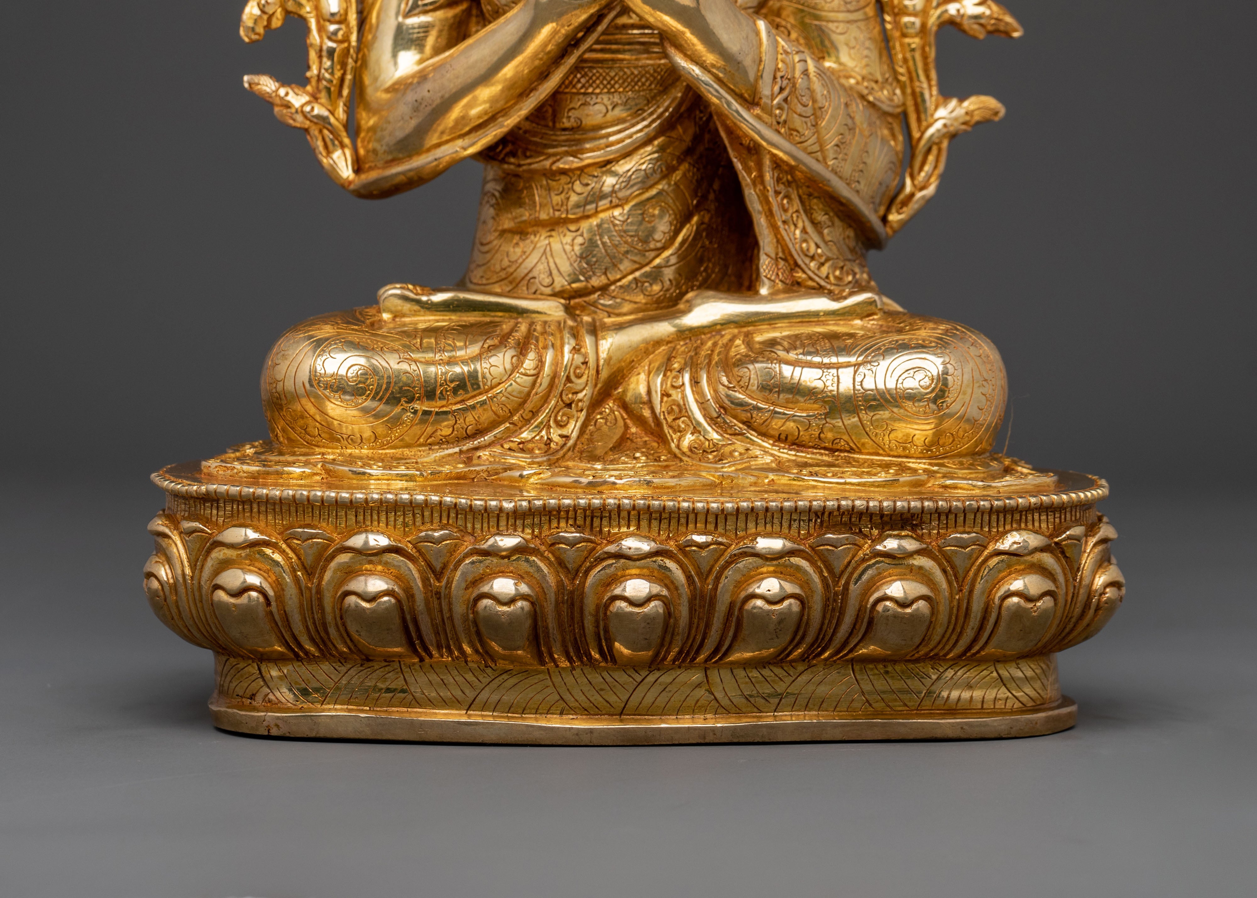 Tsongkhapa Spiritual Statue | Buddhist Home Decor