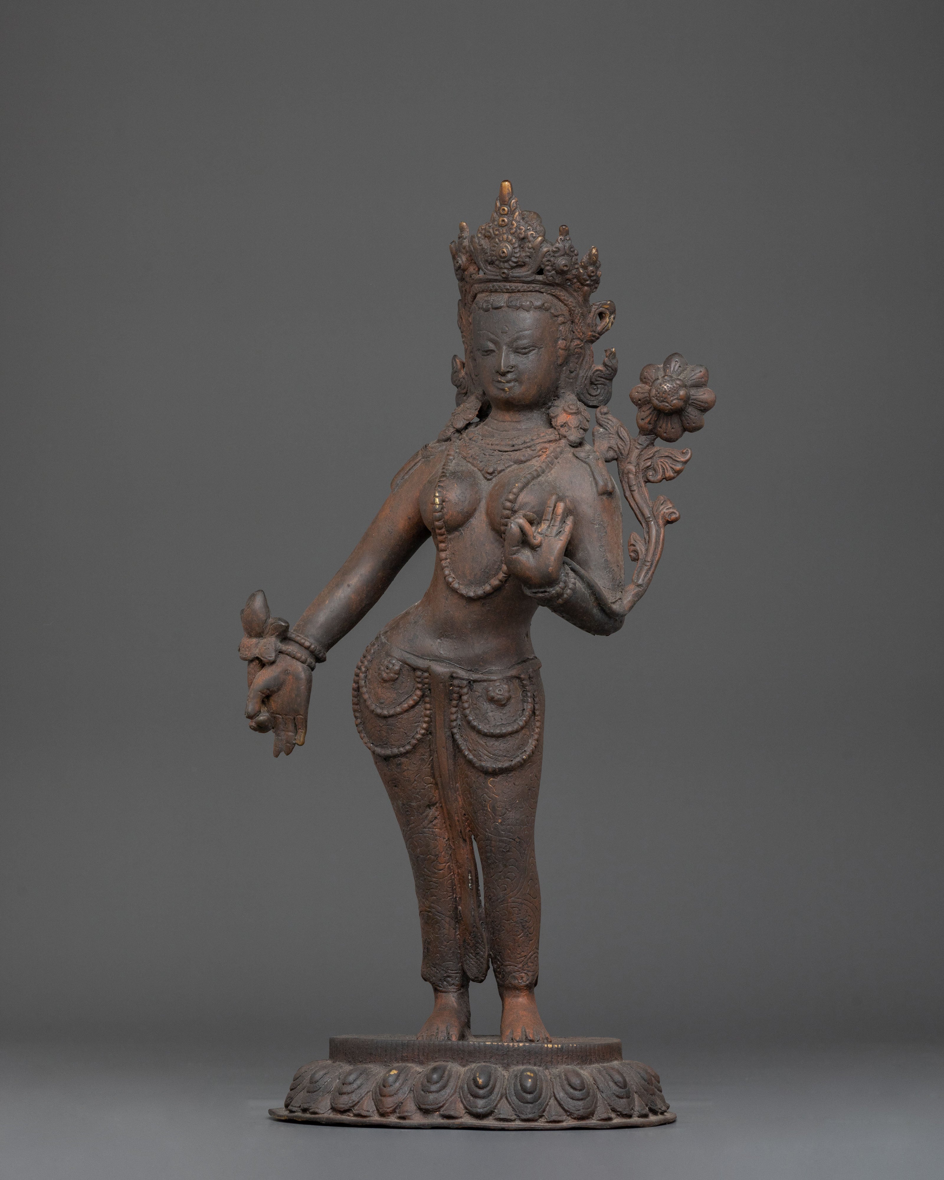 Standing Tara Blessing Statue | Goddess of Compassion