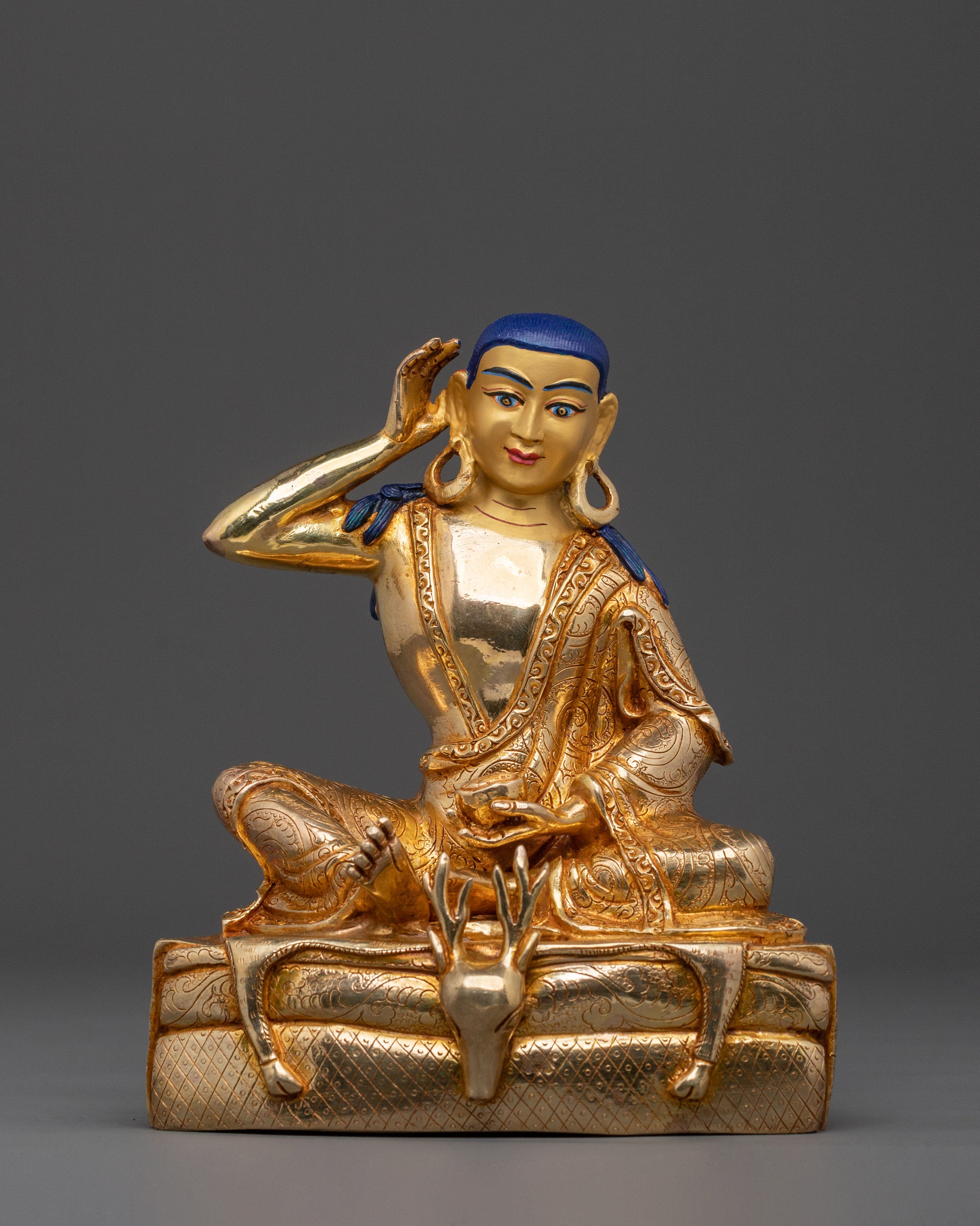 Milarepa Sacred Figurine | Buddhist Master of Wisdom