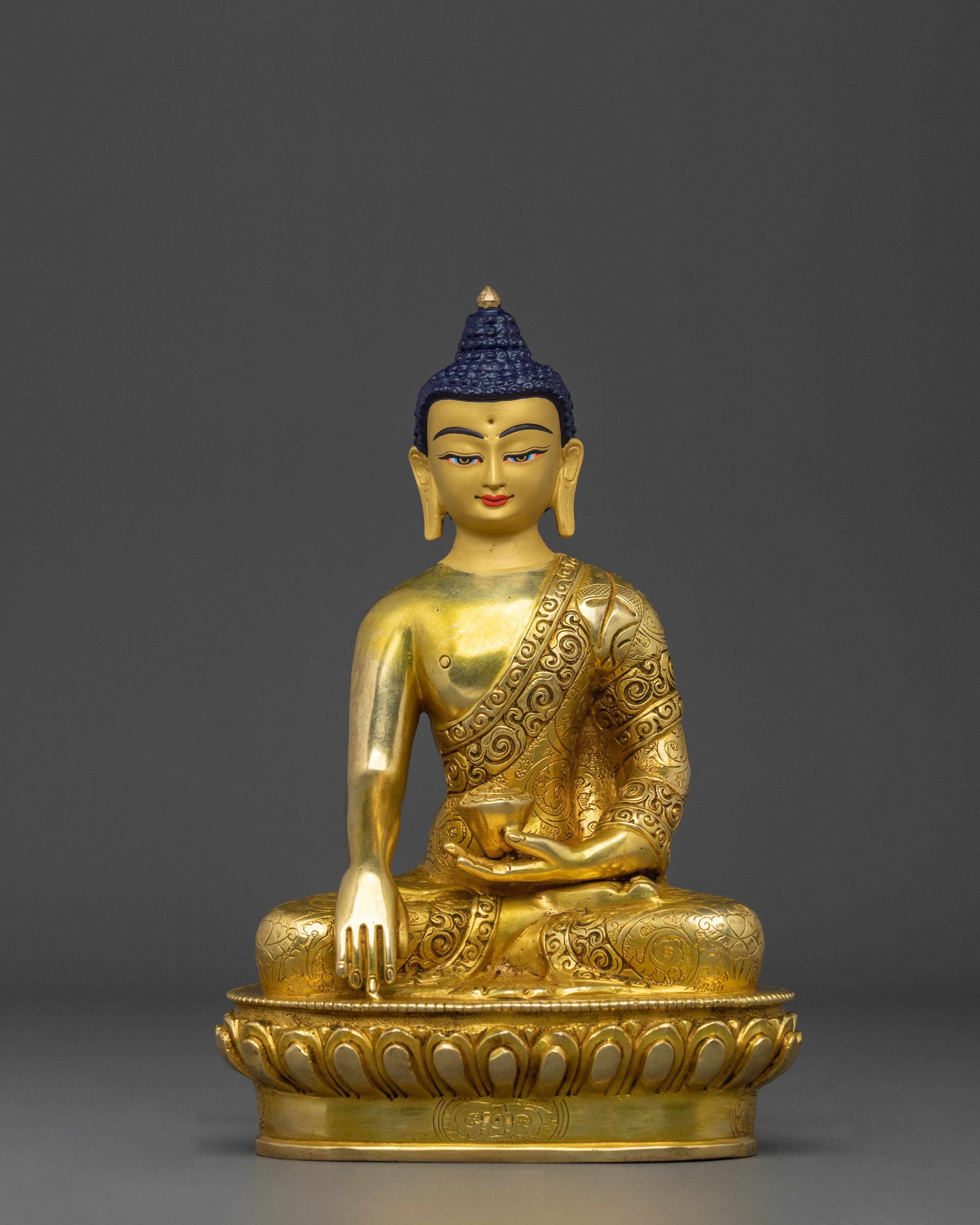 Shakyamuni Buddha Sacred Awakening Statue | Tibetan Buddhist Enlightened Figure