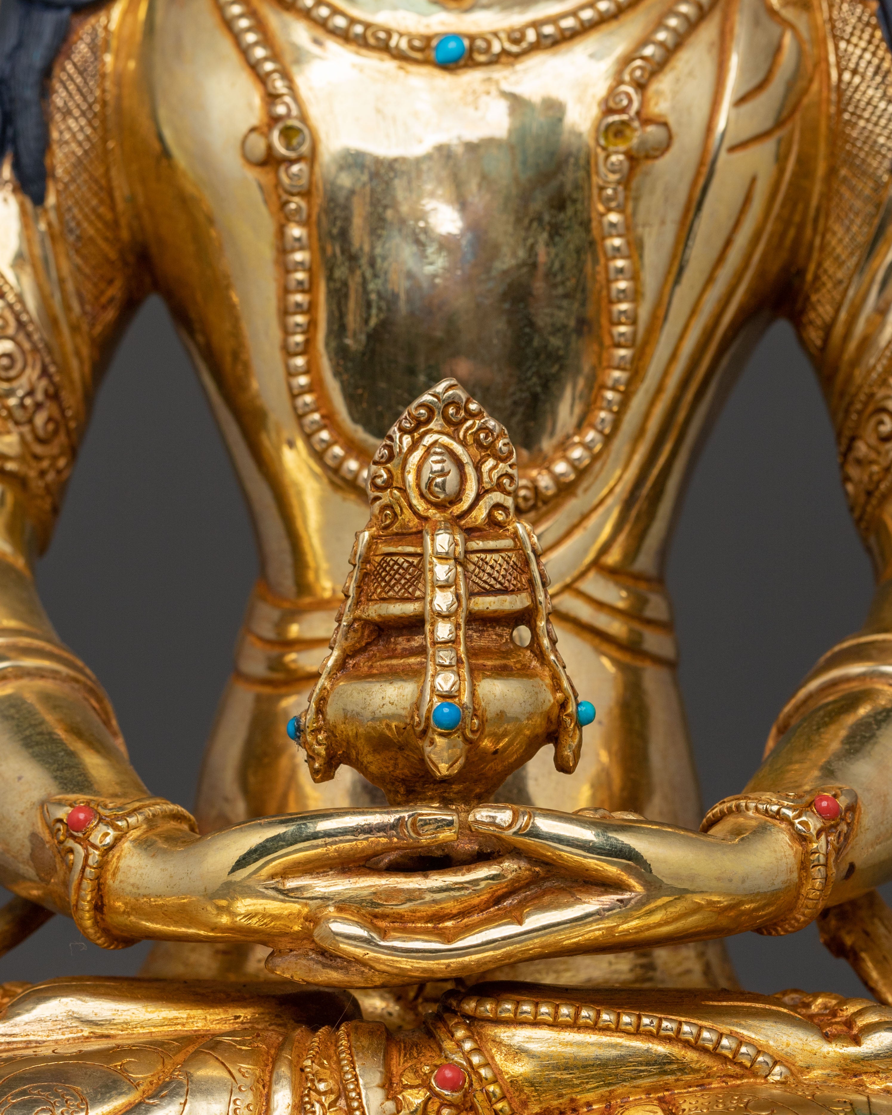 Tibetan Amitayus Long Life Buddha Statue | Himalayan Buddhist Art