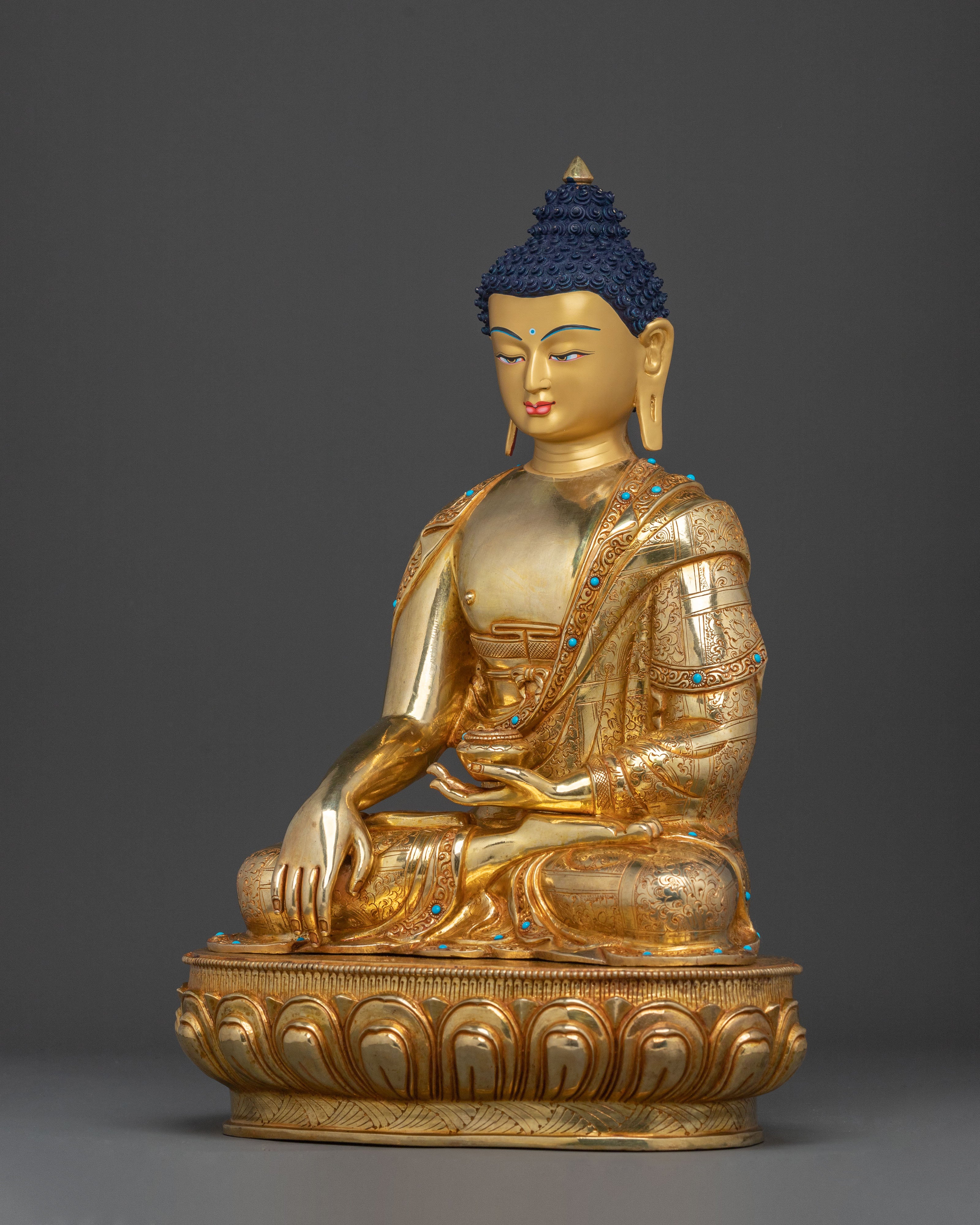 Shakyamuni Buddha Statue: Serenity Figurine