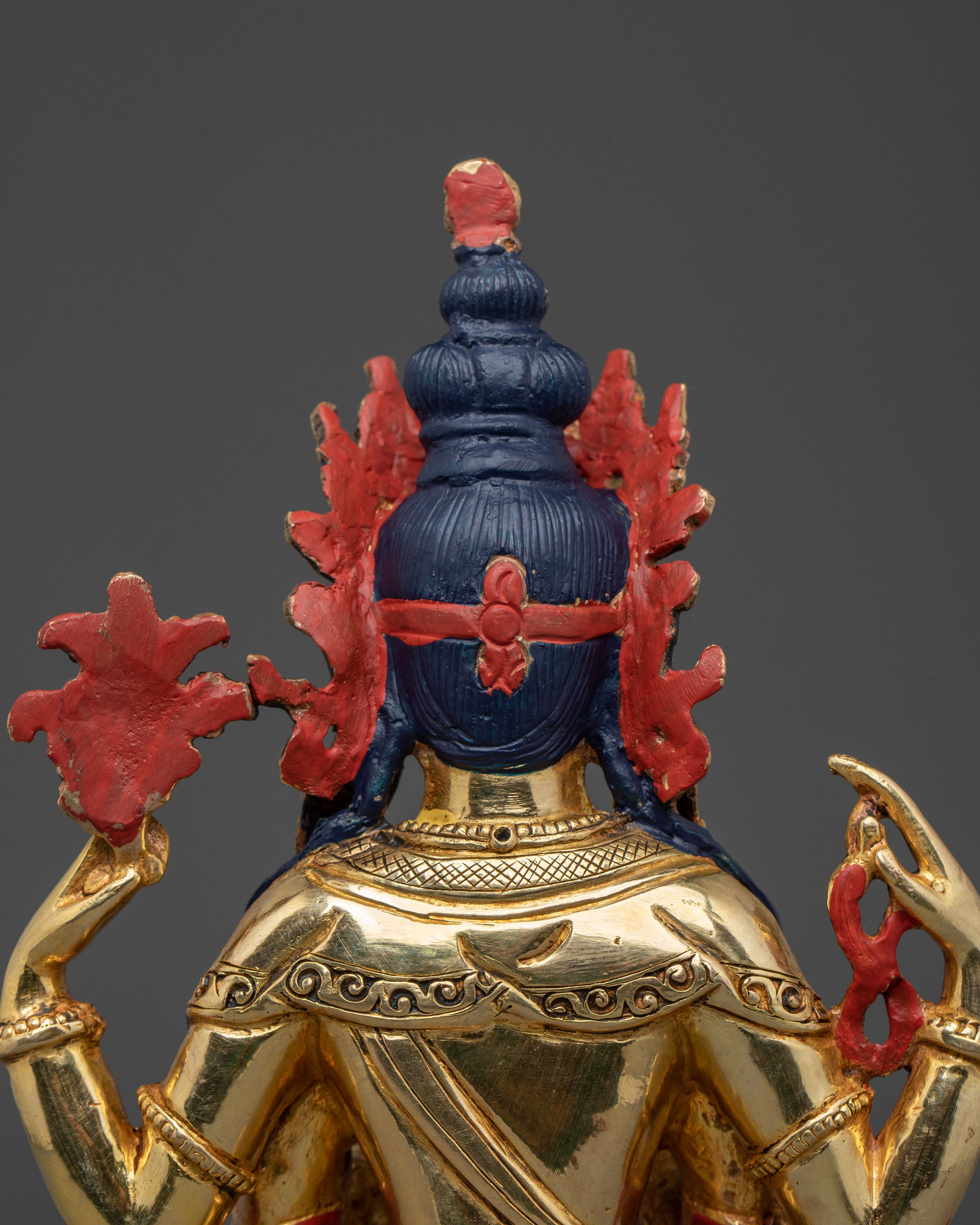 Sacred Chenrezig Compassion Deity Statue