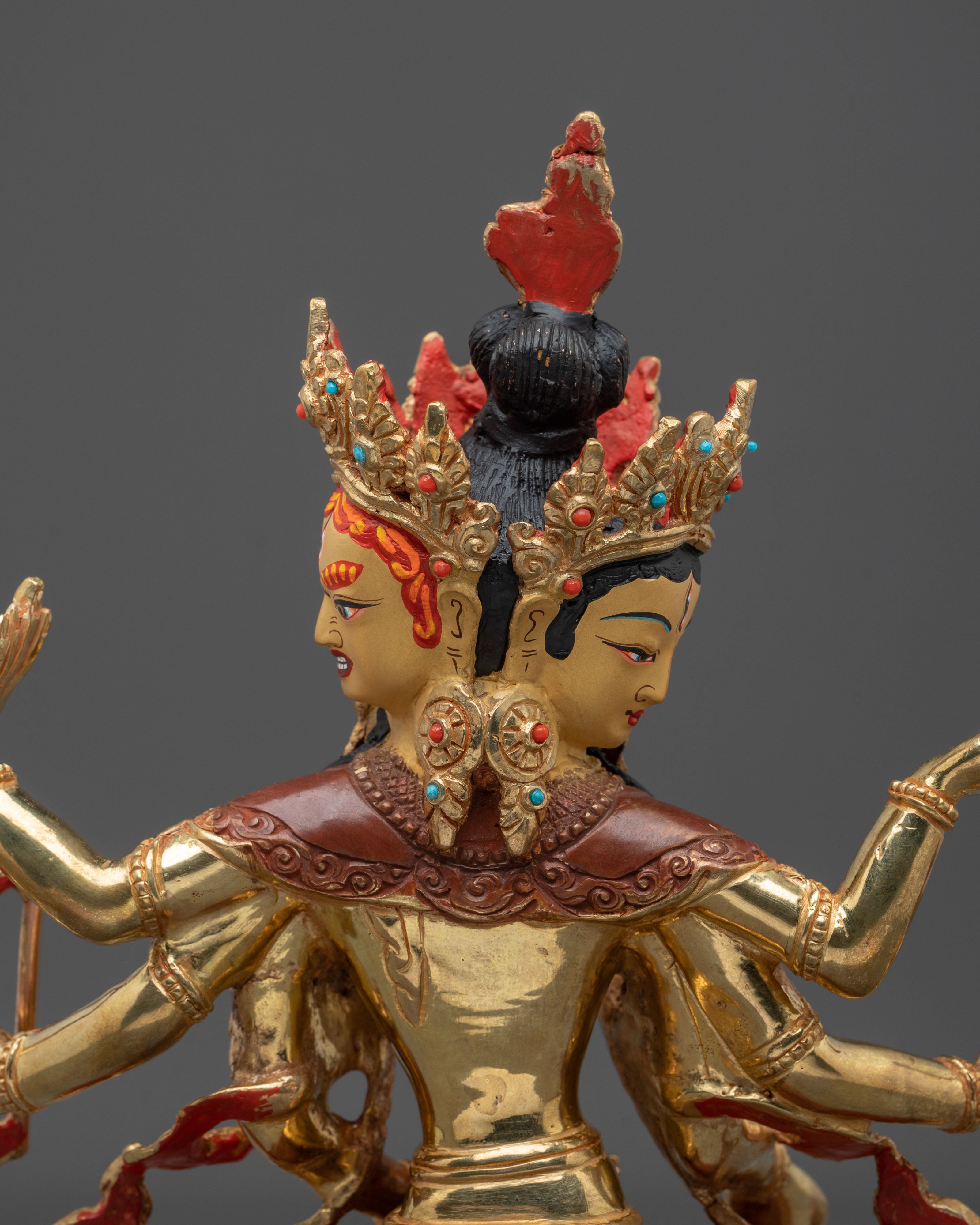 Namgyalma  Statue | 24K Gold Gilded Goddess Figurine