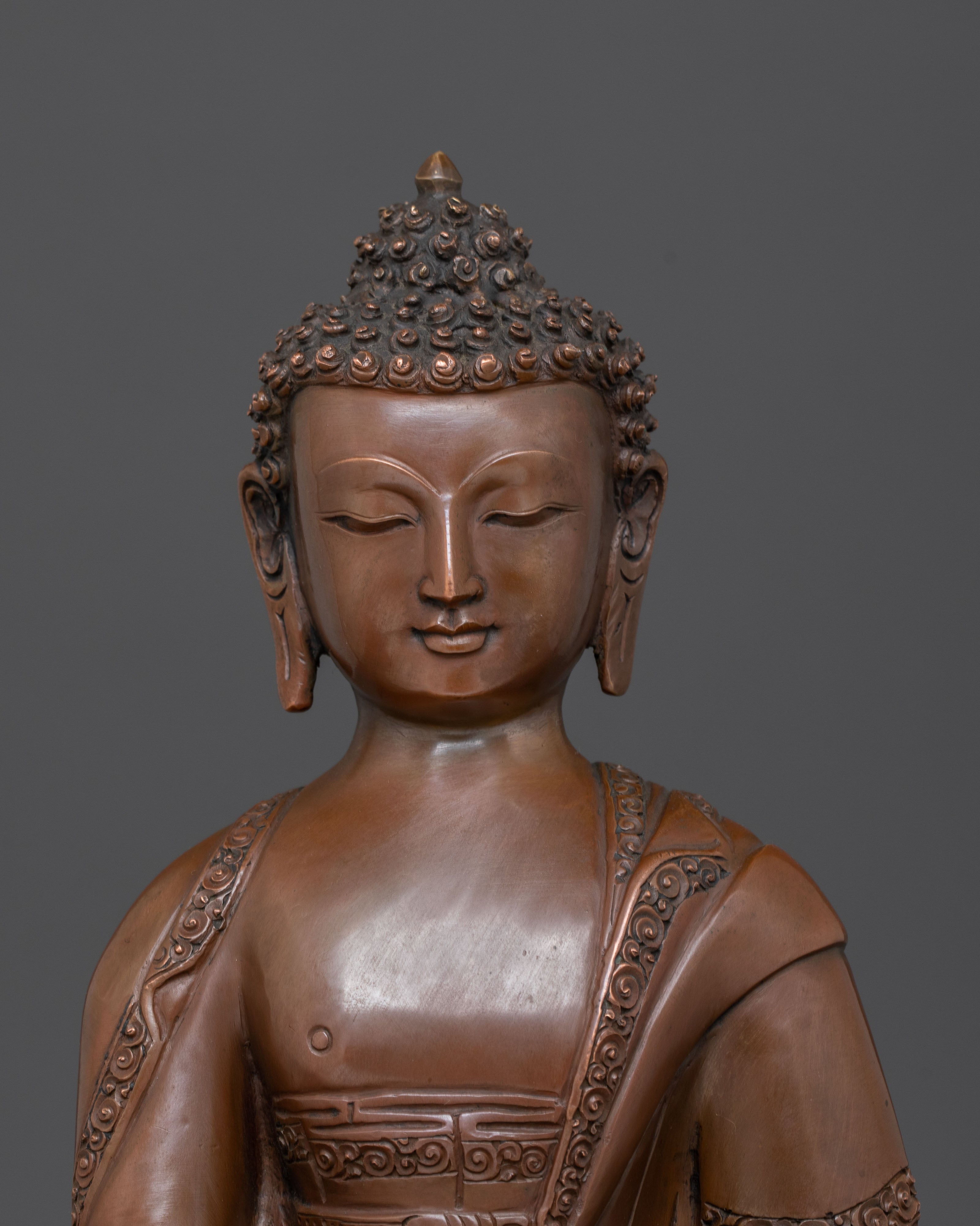 Handcrafted Guru Shakyamuni Buddha Statue