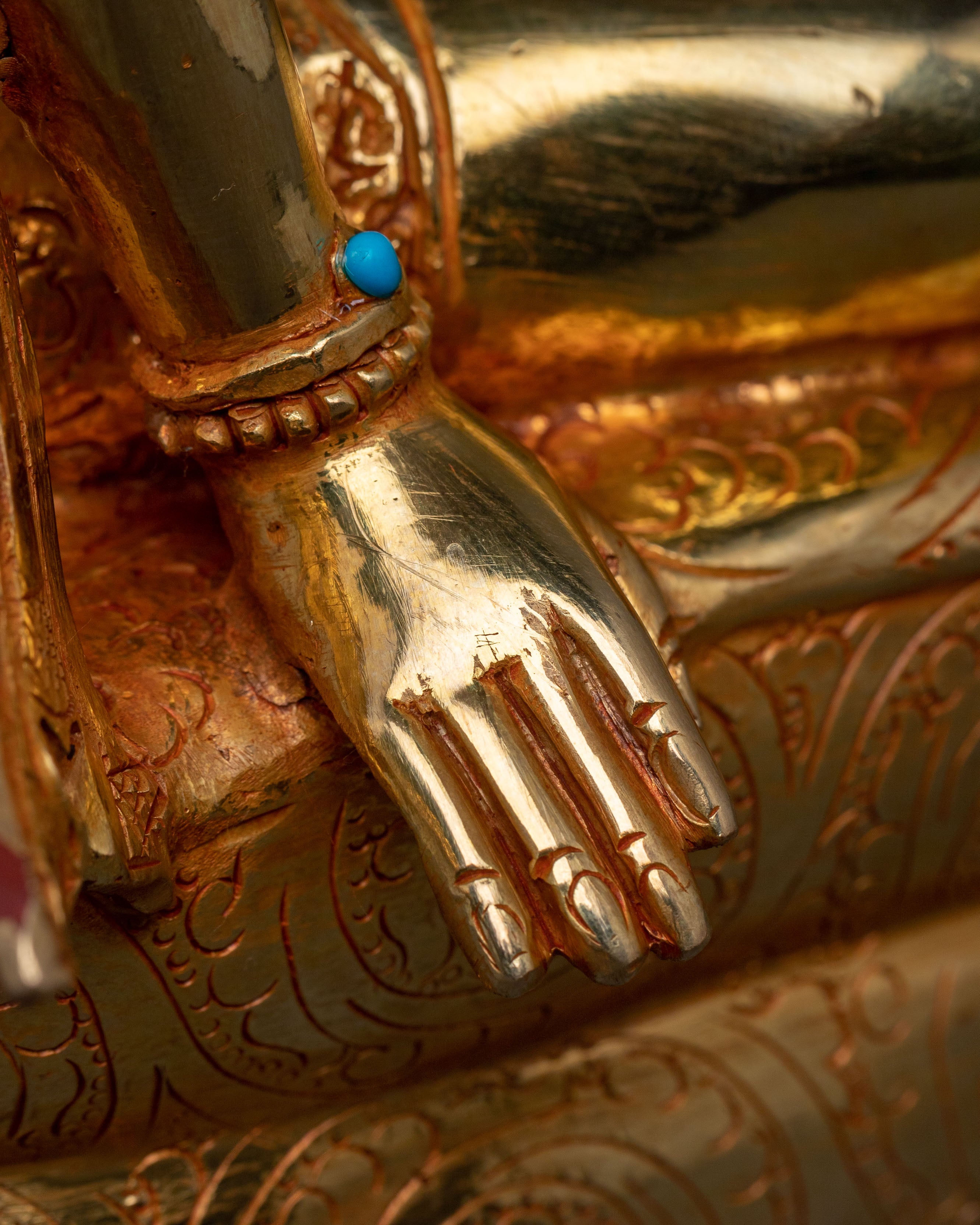 Tilopa Sacred Statue: Handcrafted in Nepal