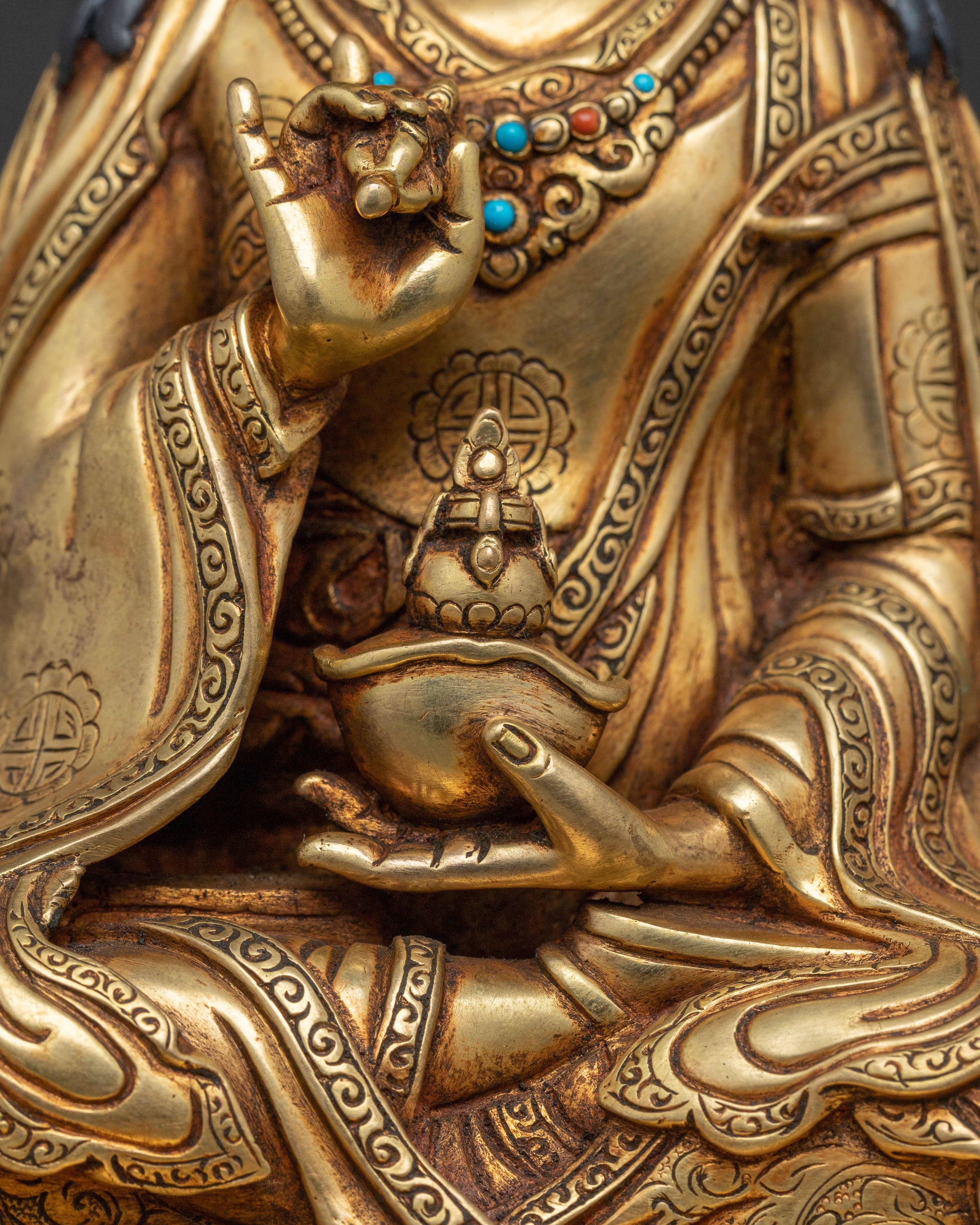 Guru Tsokye Dorje Wisdom Statue | Spiritual Decor