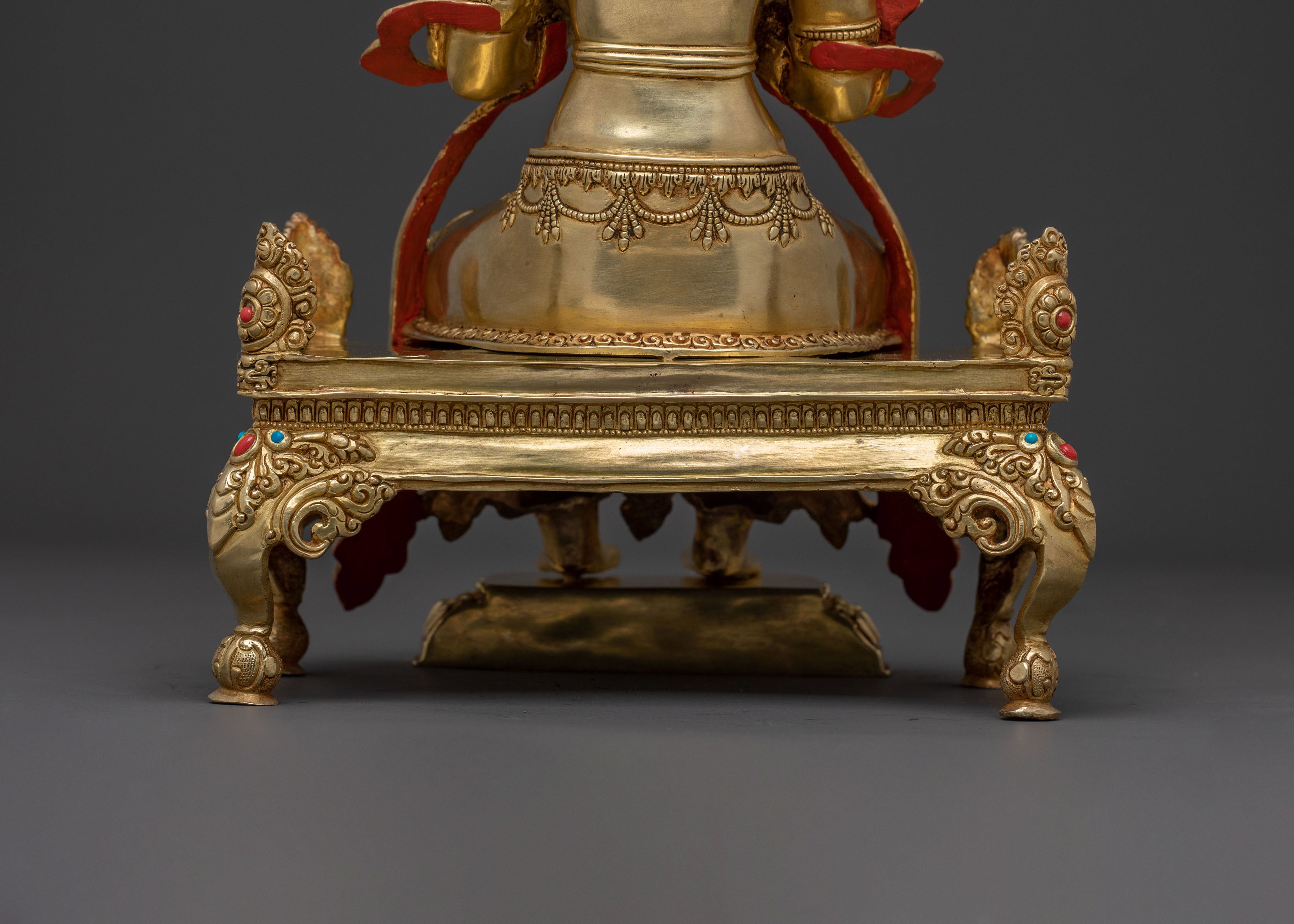 Maitreya Buddha Statue – 24K Gold Gilded | The Hope of Future