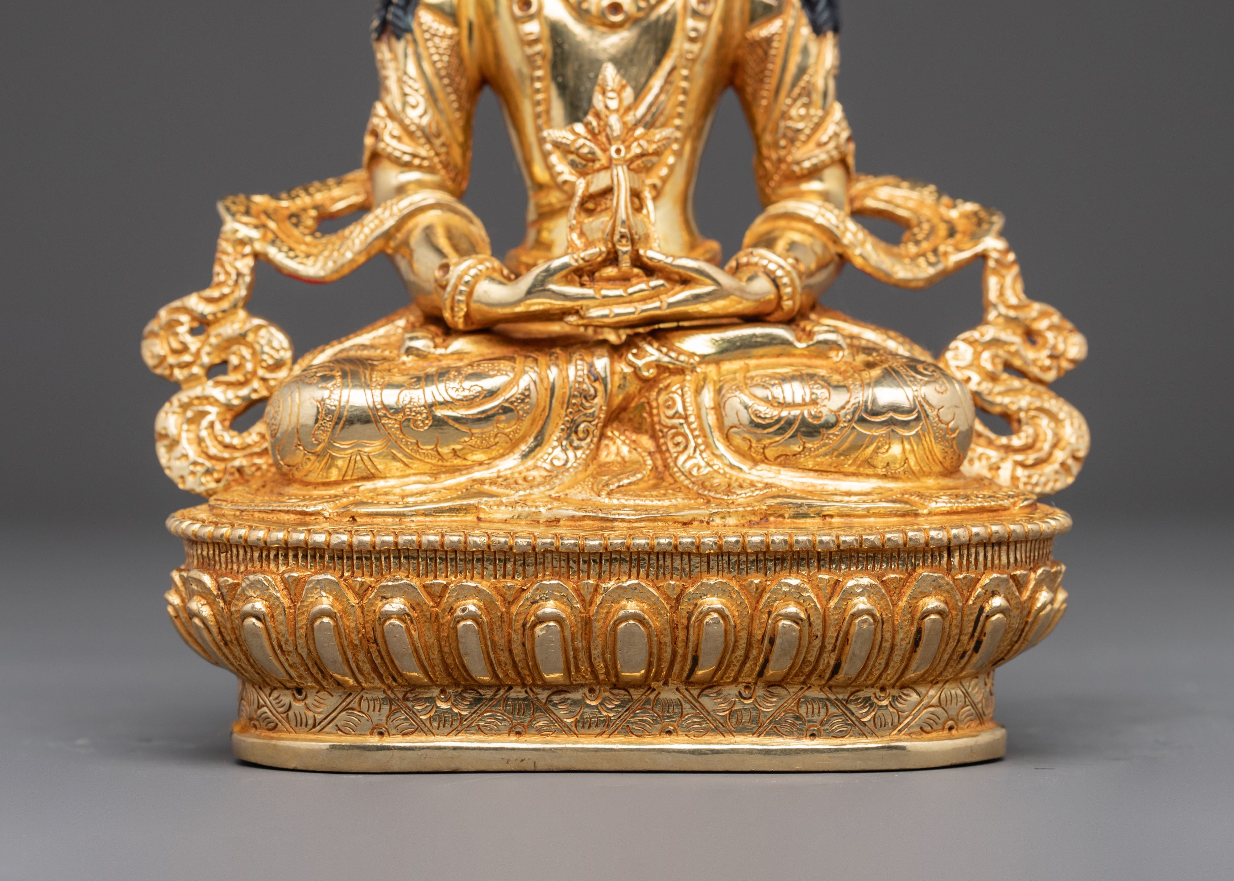 Handmade Sculpture of Long-Life Buddha Amitayus | Buddha of Infinite Life