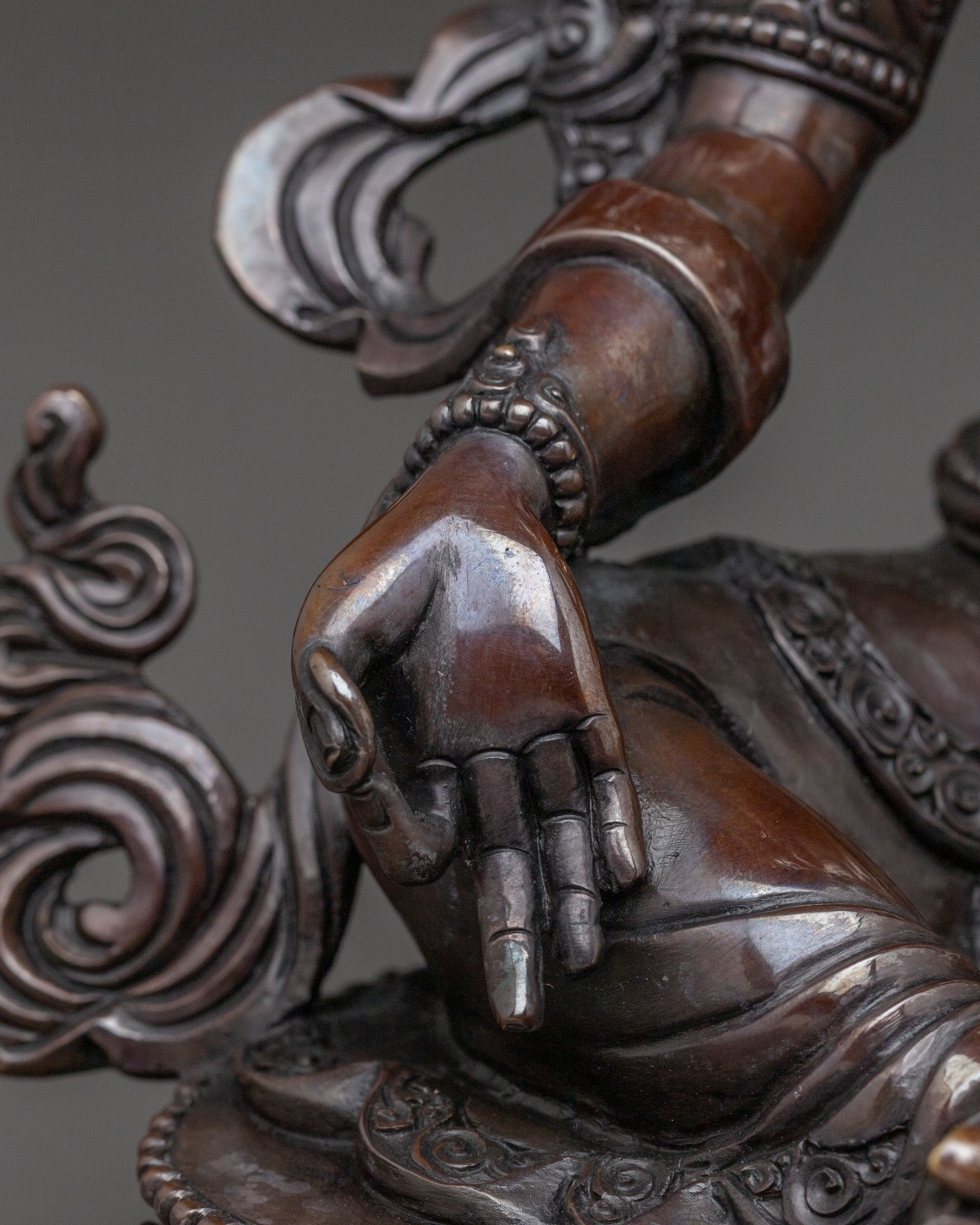 Golden Green Tara Statue: Mother of Liberation