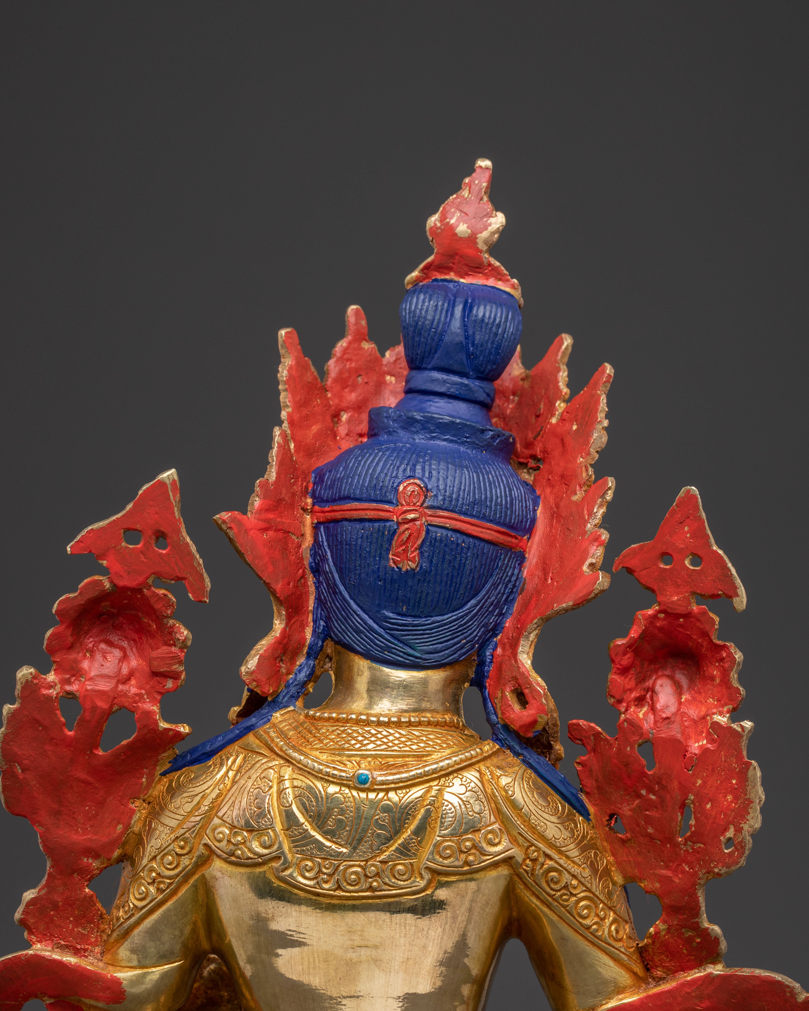 Handcrafted Green Tara Blessing Statue