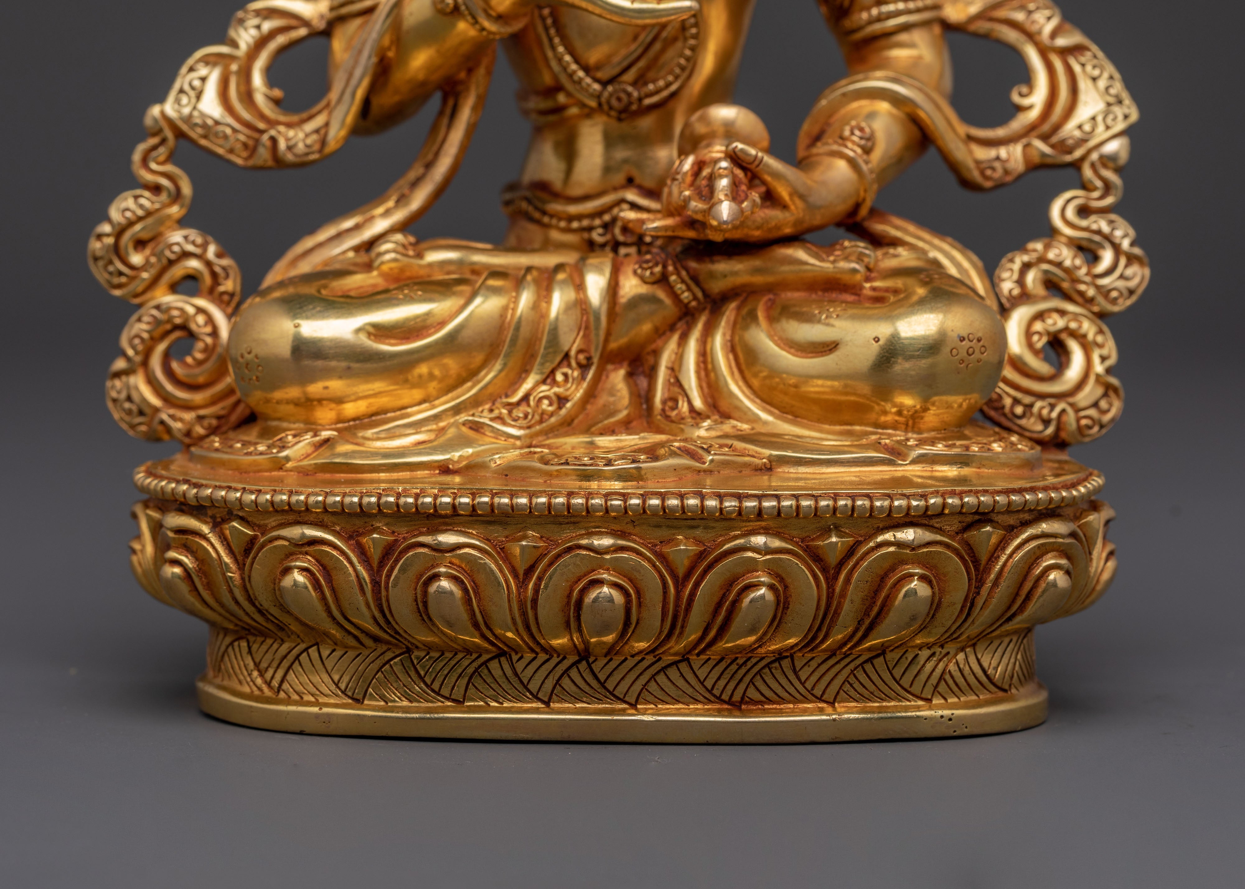 Vajrasattva Golden Statue | Purification and Enlightenment