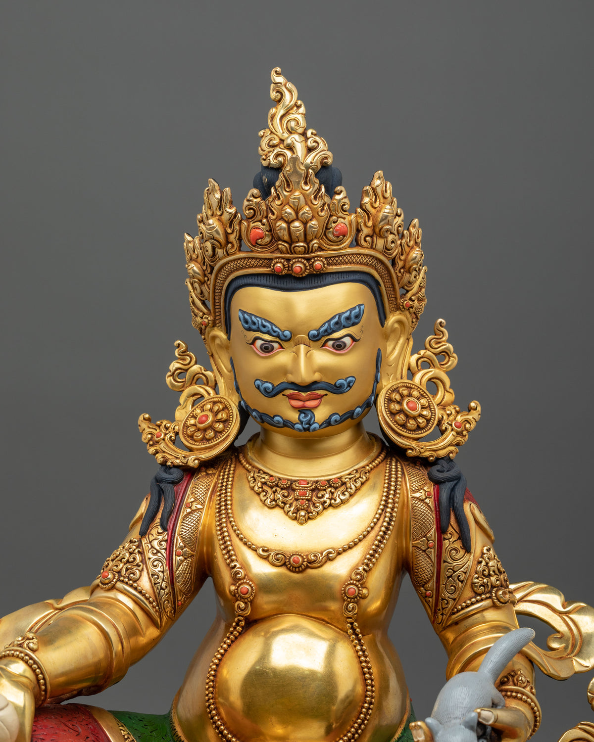 Handcrafted Dzambhala Statue | Sacred Altar Decor