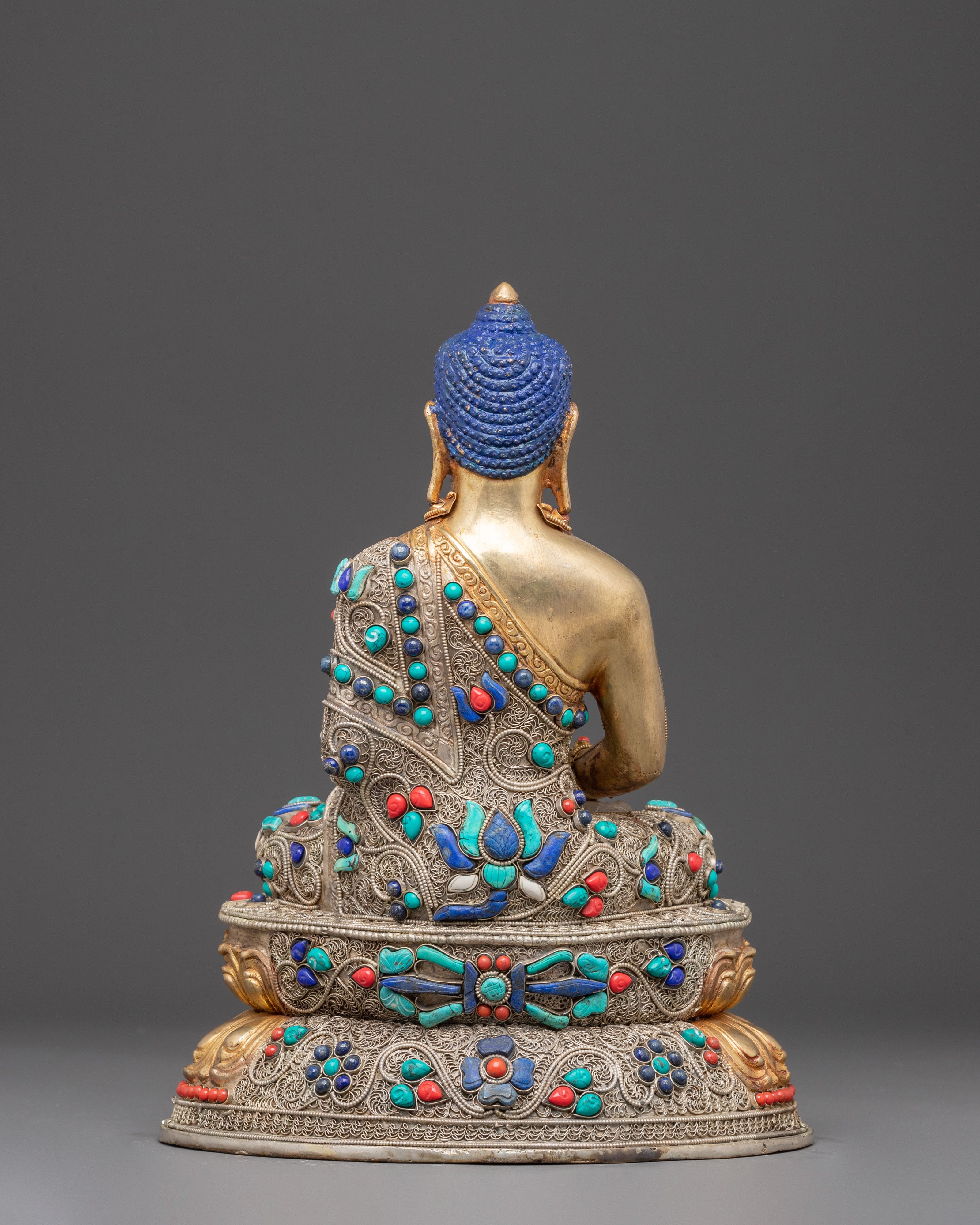 Crystal Statue of Buddha Amitabha | Infinite Light of Enlightenment