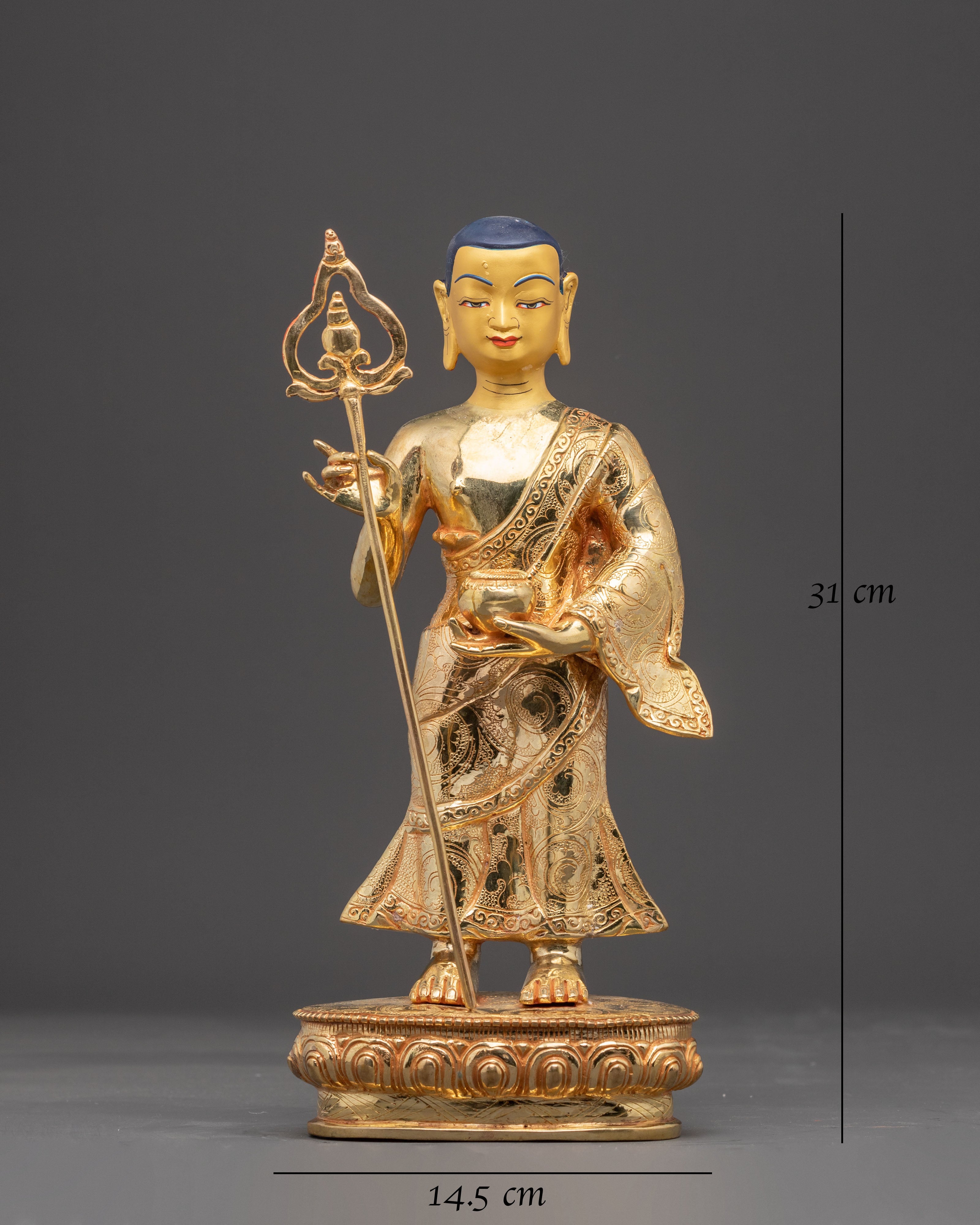 Two Disciples of Shakyamuni Buddha Statue