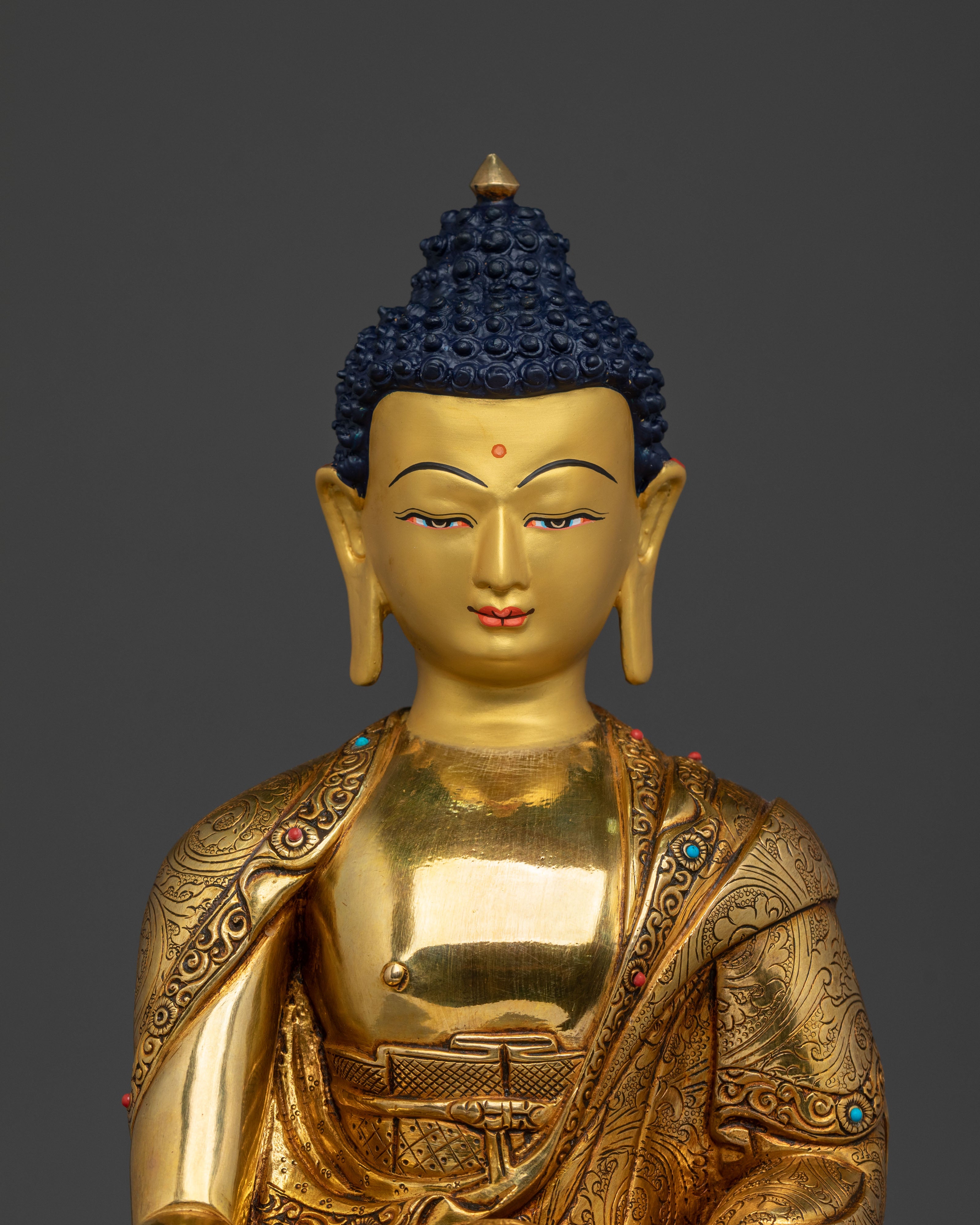 Shakyamuni Buddha Spiritual Statue | Himalayan Figurine