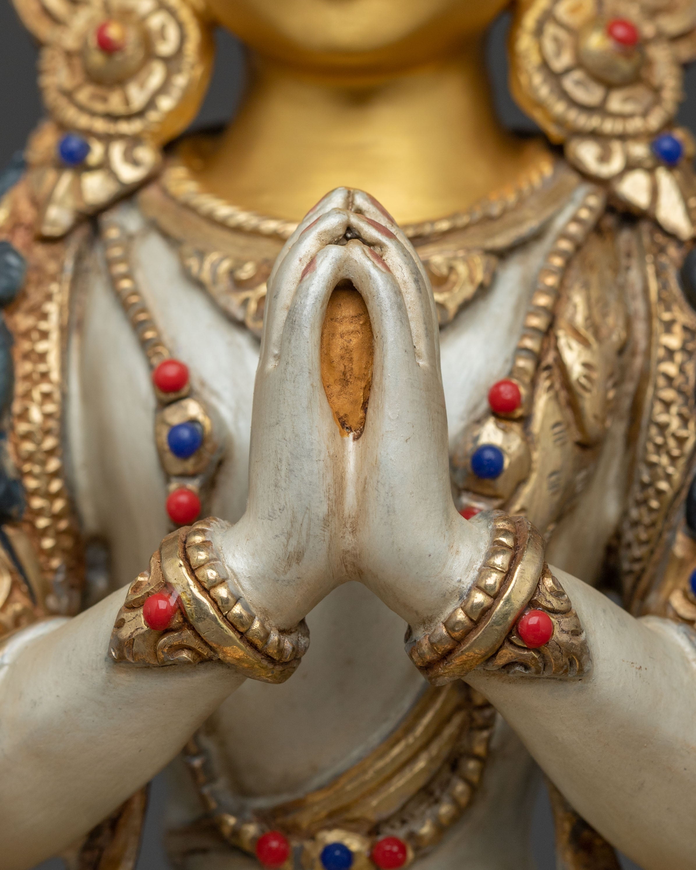 Compassionate Chenrezig 24K Gold Coated Figurine