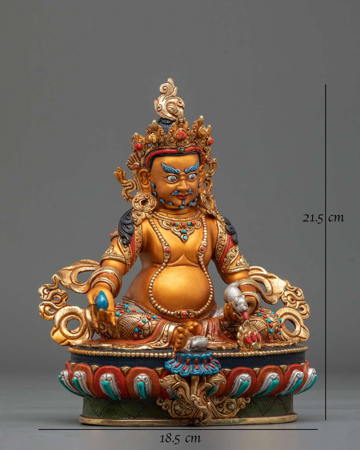 Dzambhala Statue | Lord of the Jewel Family