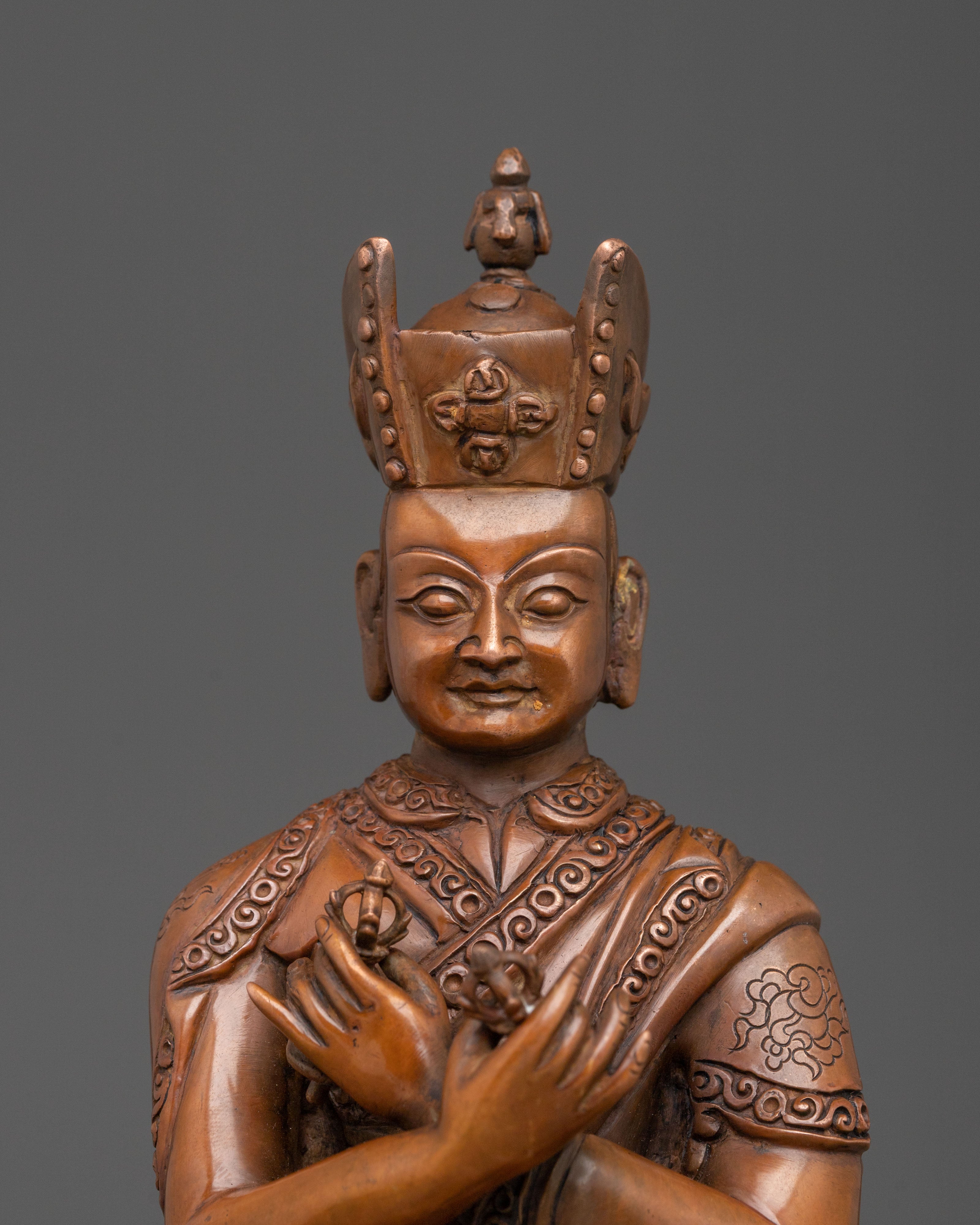 16th Karmapa Statue | Buddhist Master Altar Decoration